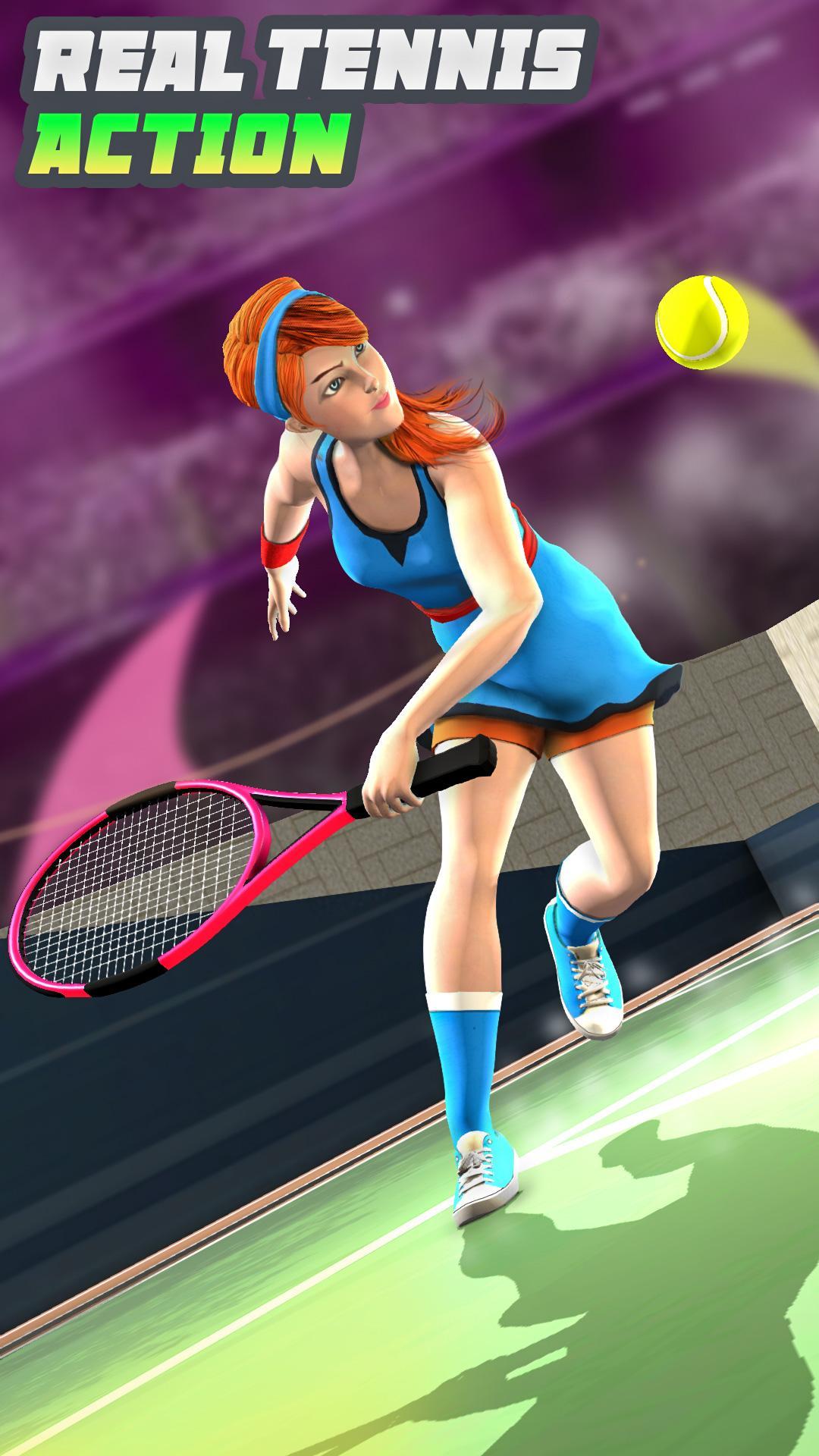 World Tennis Online 3D : Free Sports Games 2020 1.10 Screenshot 1