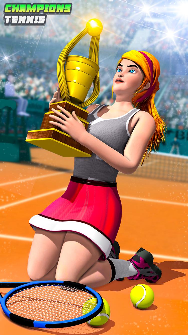 World Tennis Online 3D : Free Sports Games 2020 1.10 Screenshot 10