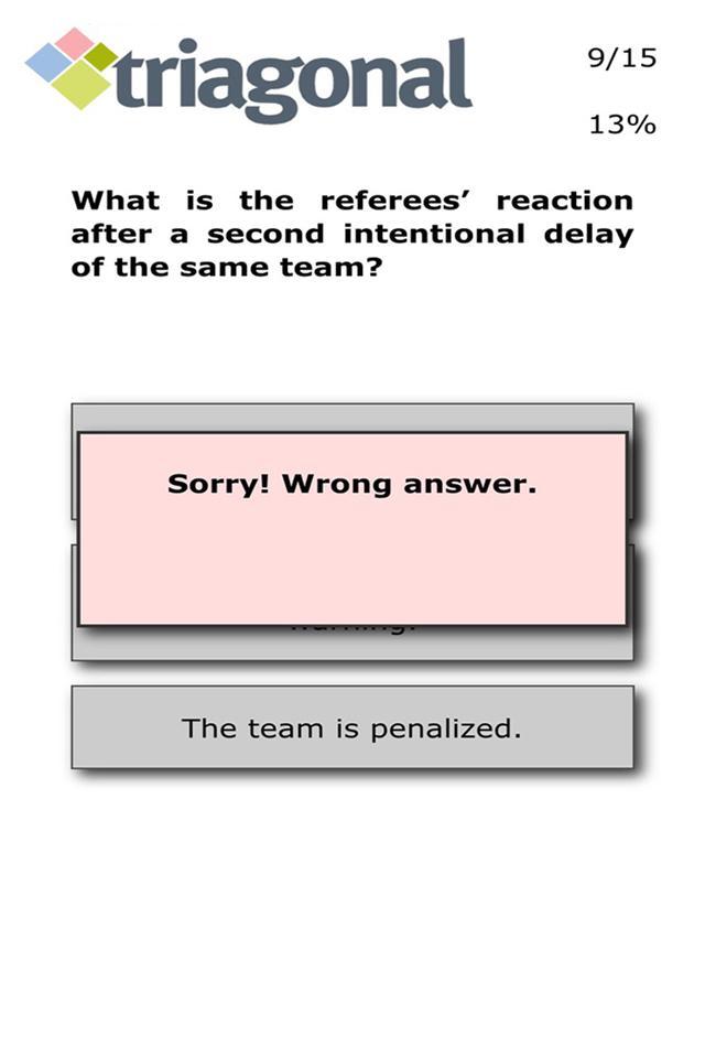 VolleyQuiz 1.0.3 Screenshot 3
