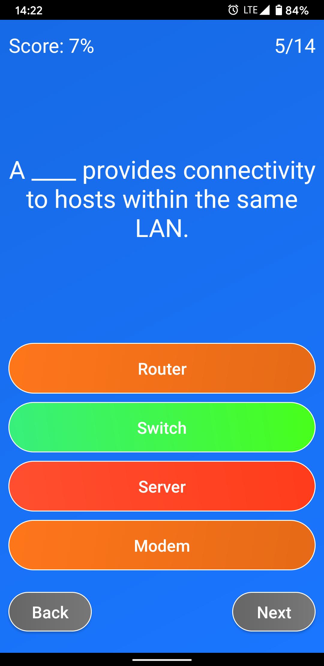 CCNA 200-301 Test 1.0.12 Screenshot 6