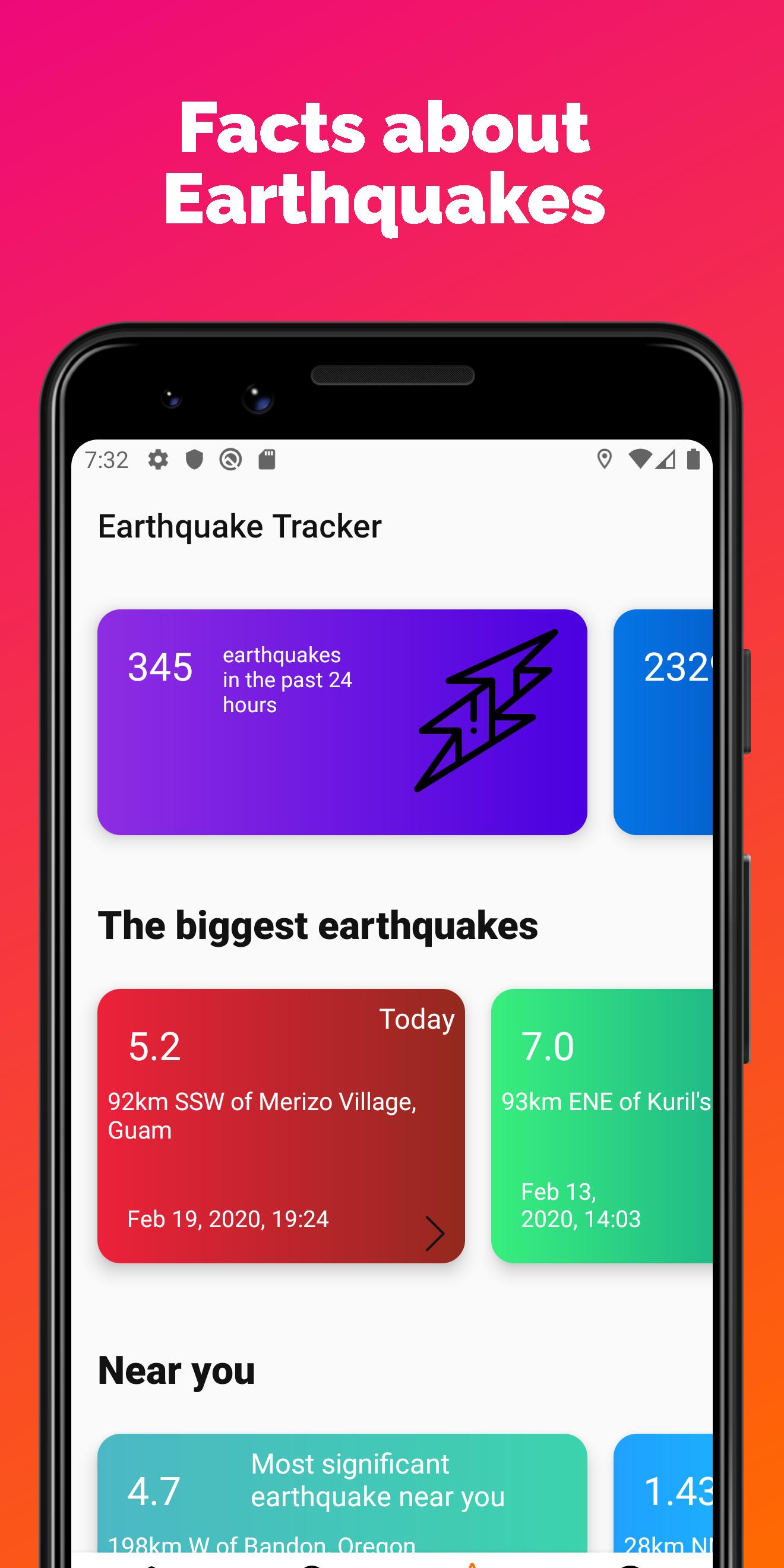 Earthquake Tracker Latest quakes, Alerts & Map 4.6 Screenshot 3