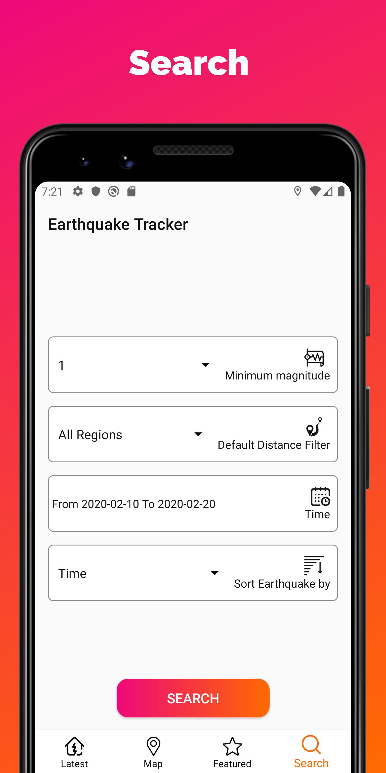 Earthquake Tracker Latest quakes, Alerts & Map 4.6 Screenshot 4