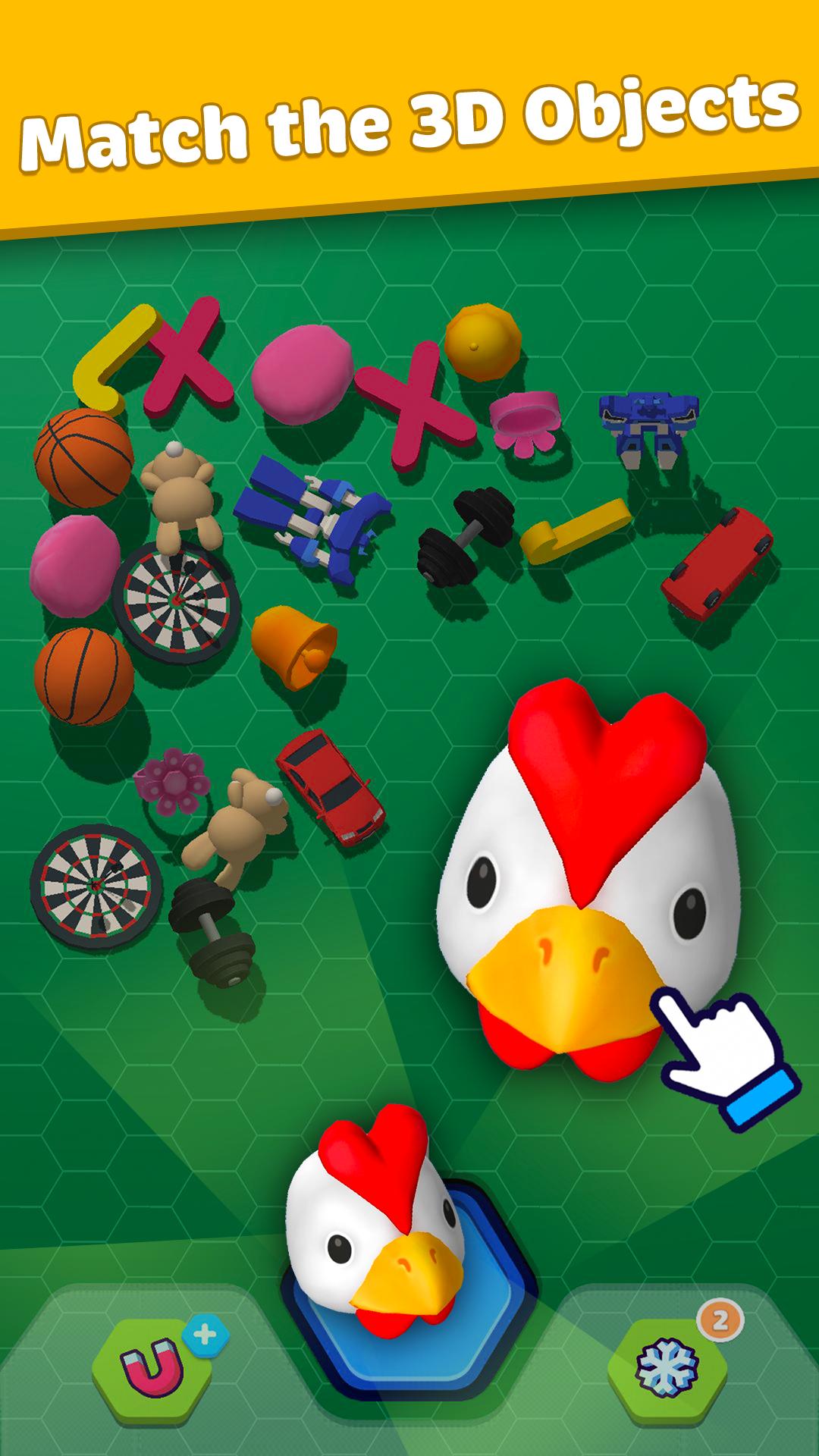 Duplica 3D objects matching puzzle 1.0.1 Screenshot 1