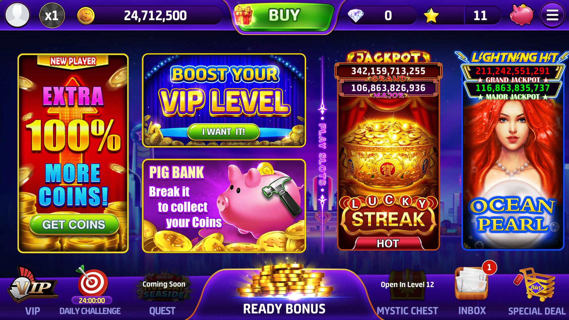 Triple Win Slots Pop Vegas Casino Slots 1.41 Screenshot 13