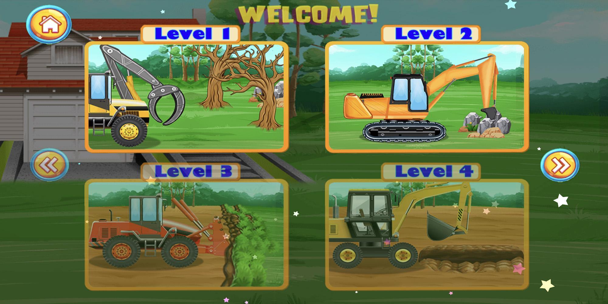 Construction Vehicles & Trucks - Games for Kids 1.9.0 Screenshot 2