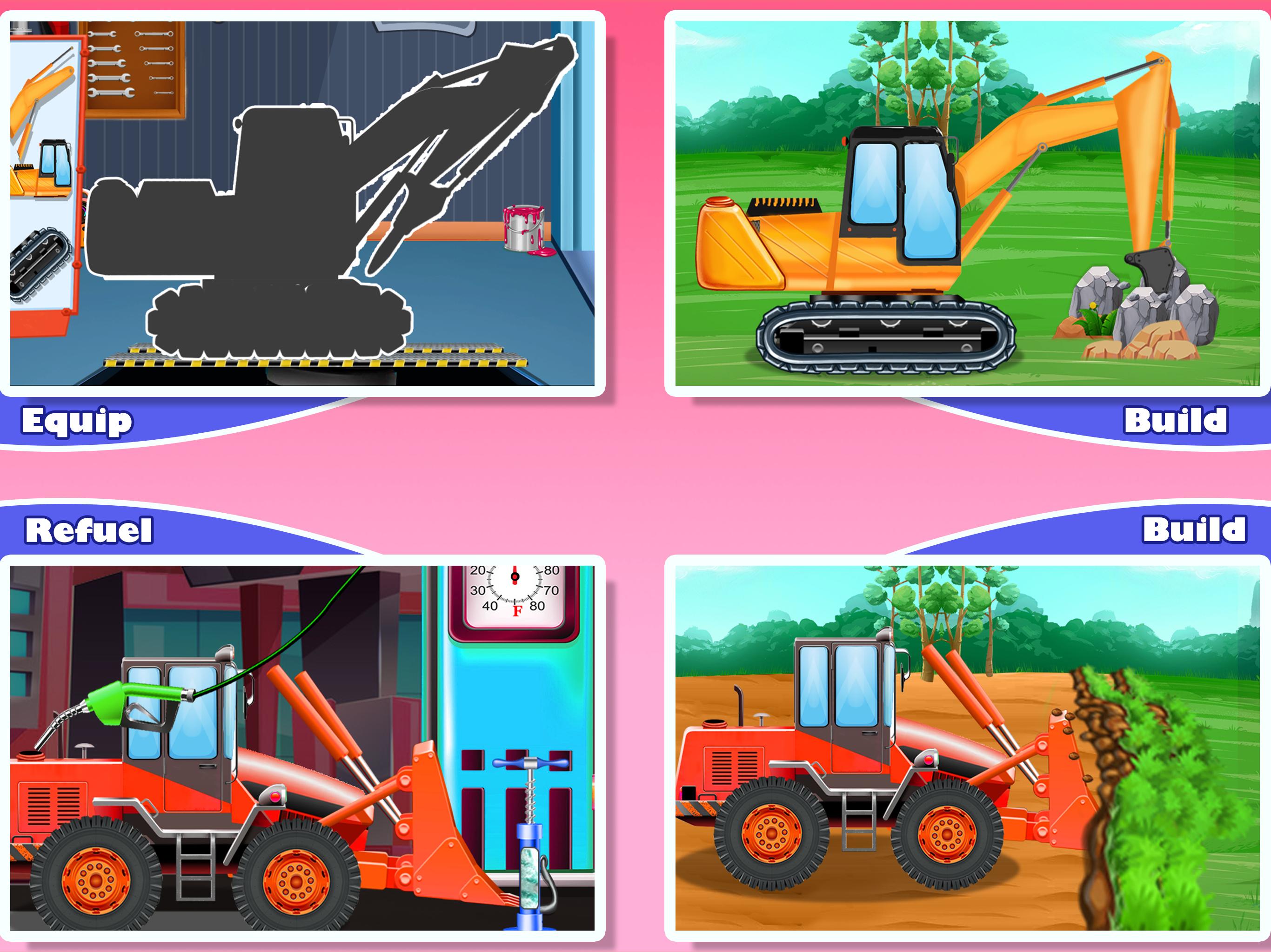 Construction Vehicles & Trucks - Games for Kids 1.9.0 Screenshot 8