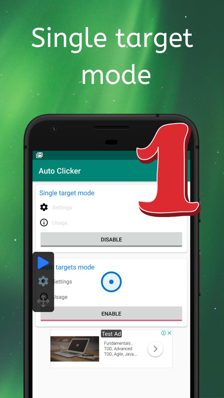 Auto Clicker Automatic tap 1.3.8 Screenshot 2