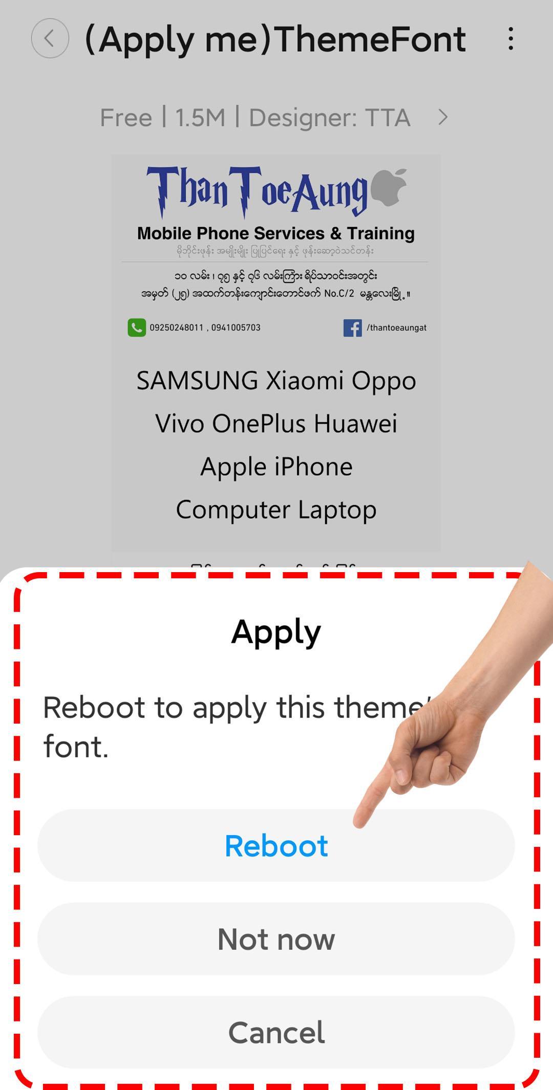 TTA Mi Myanmar Unicode Font 6262020 Screenshot 6