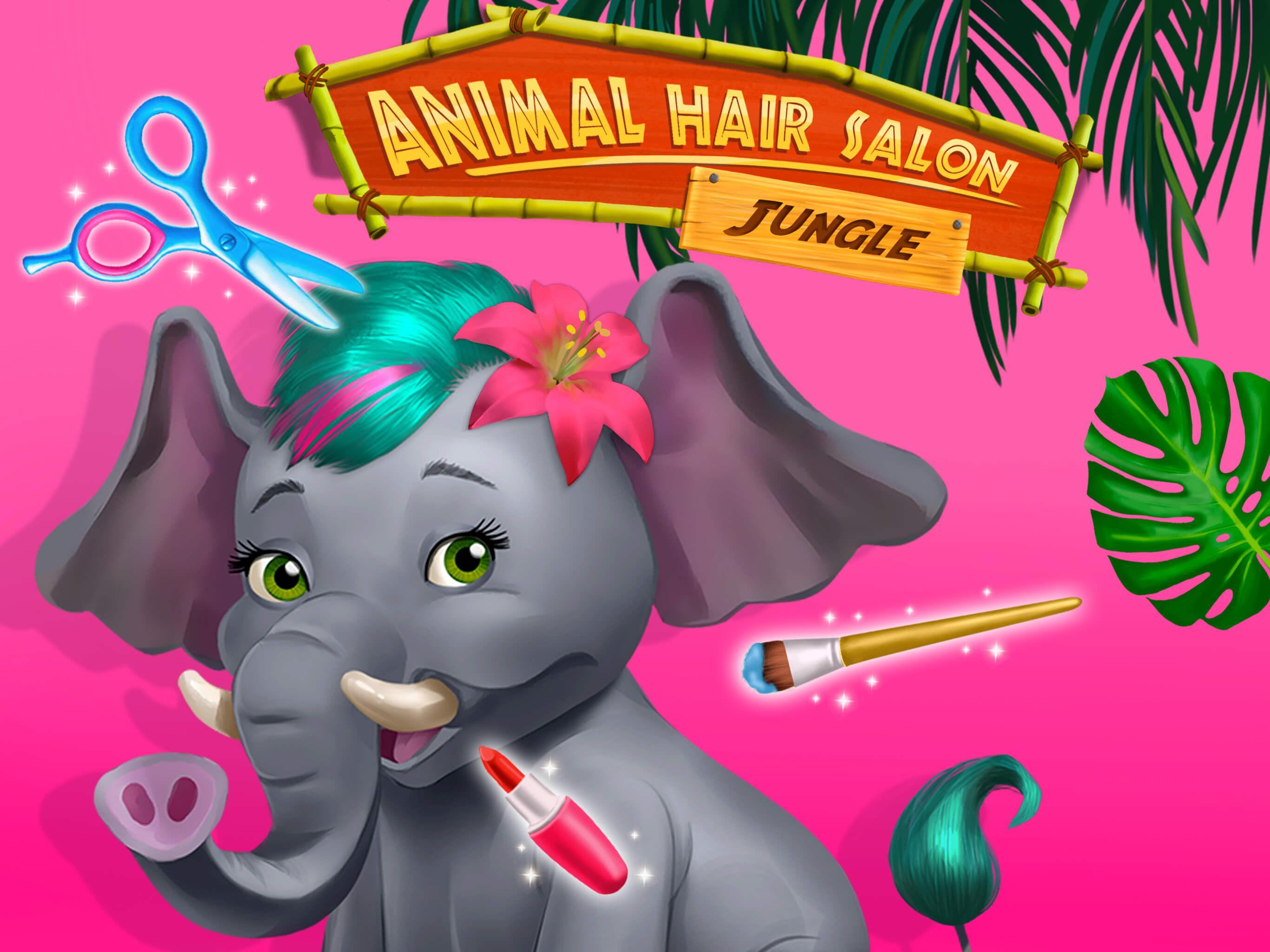 Jungle Animal Hair Salon - Styling Game for Kids 3.0.46 Screenshot 15