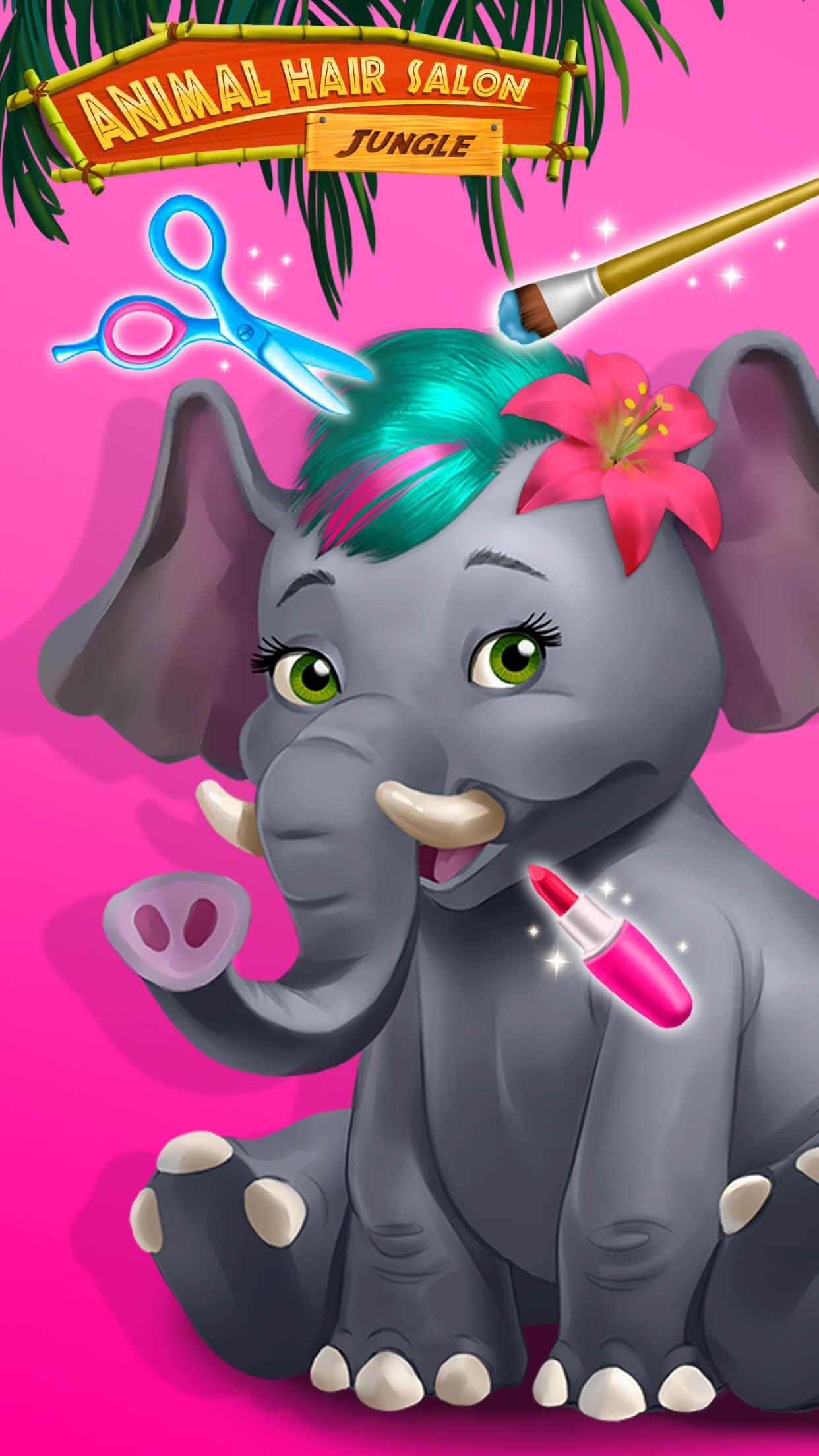 Jungle Animal Hair Salon - Styling Game for Kids 3.0.46 Screenshot 7