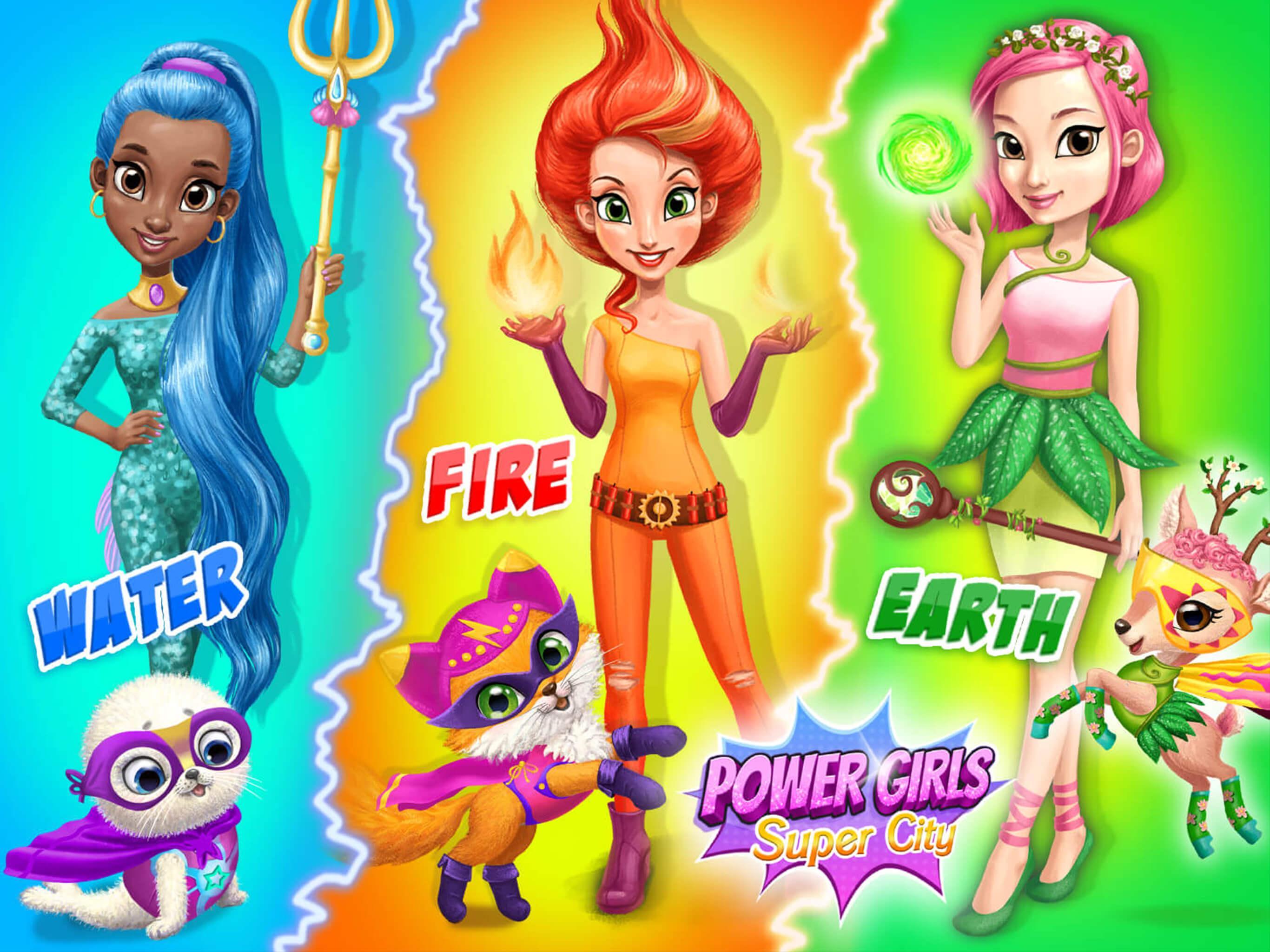 Power Girls Super City Superhero Salon & Pets 4.0.46 Screenshot 10