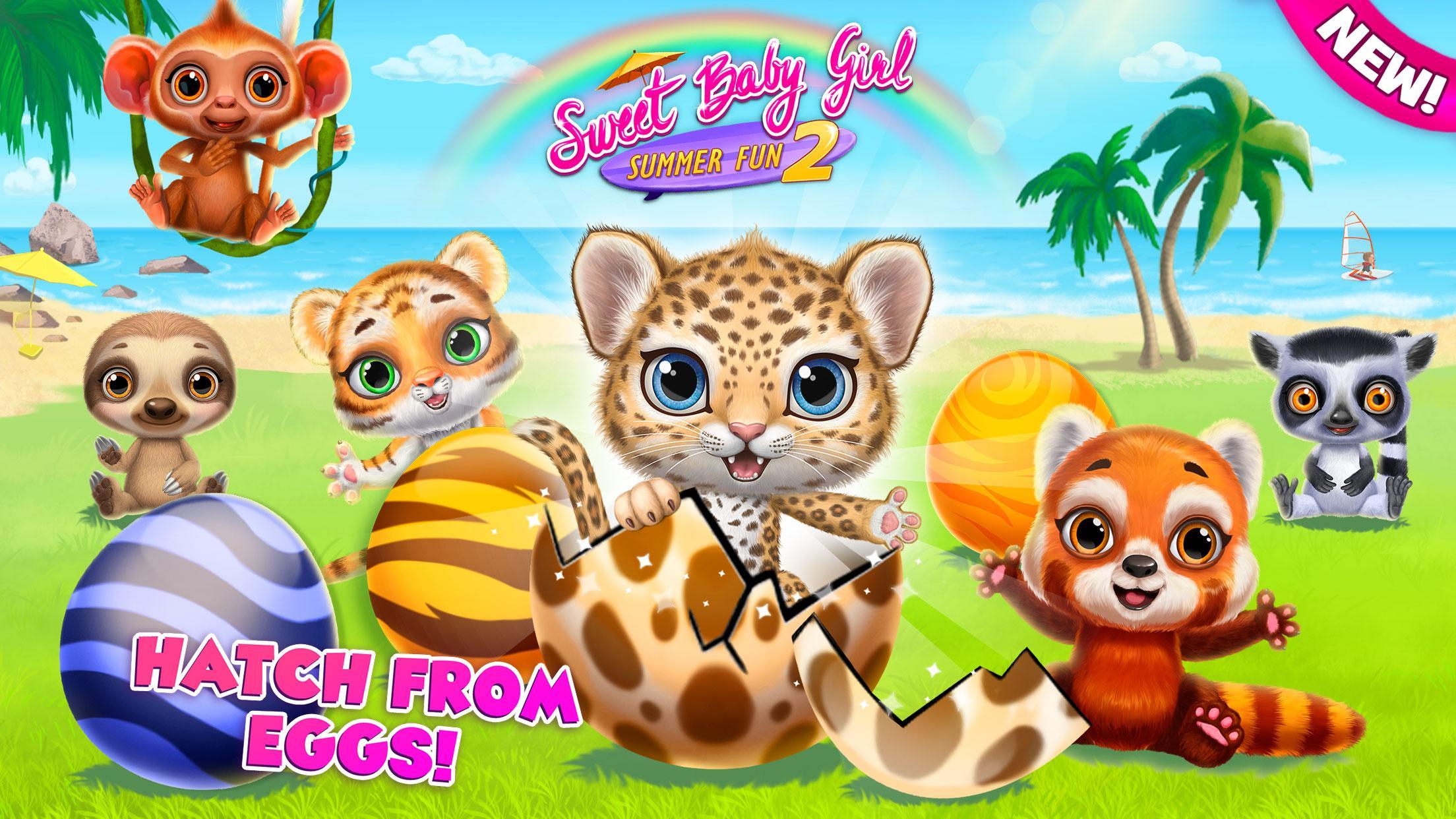 Sweet Baby Girl Summer Fun 2 - Sunny Makeover Game 7.0.1511 Screenshot 1
