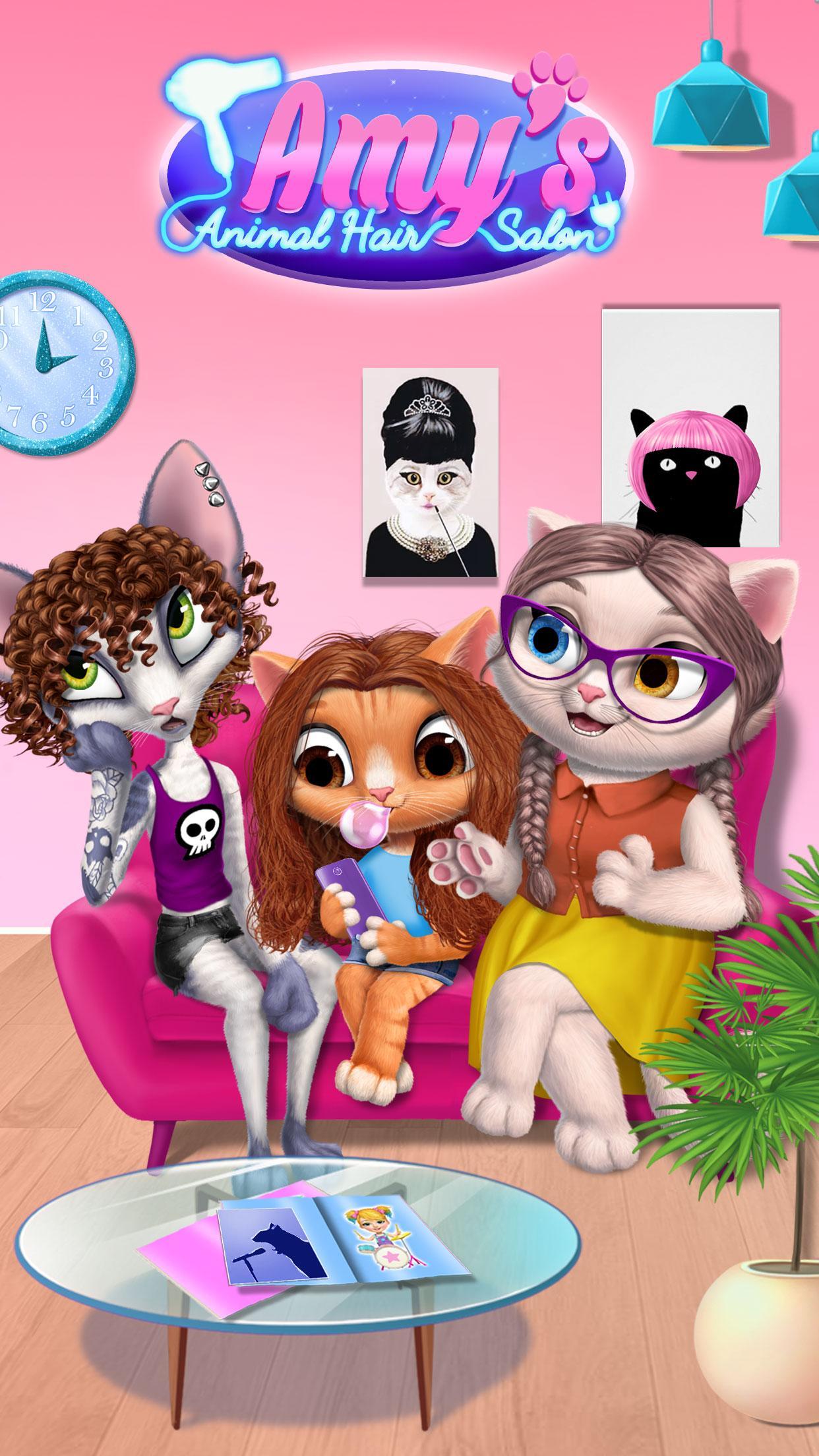 Amy's Animal Hair Salon - Cat Fashion & Hairstyles 4.0.50002 Screenshot 1