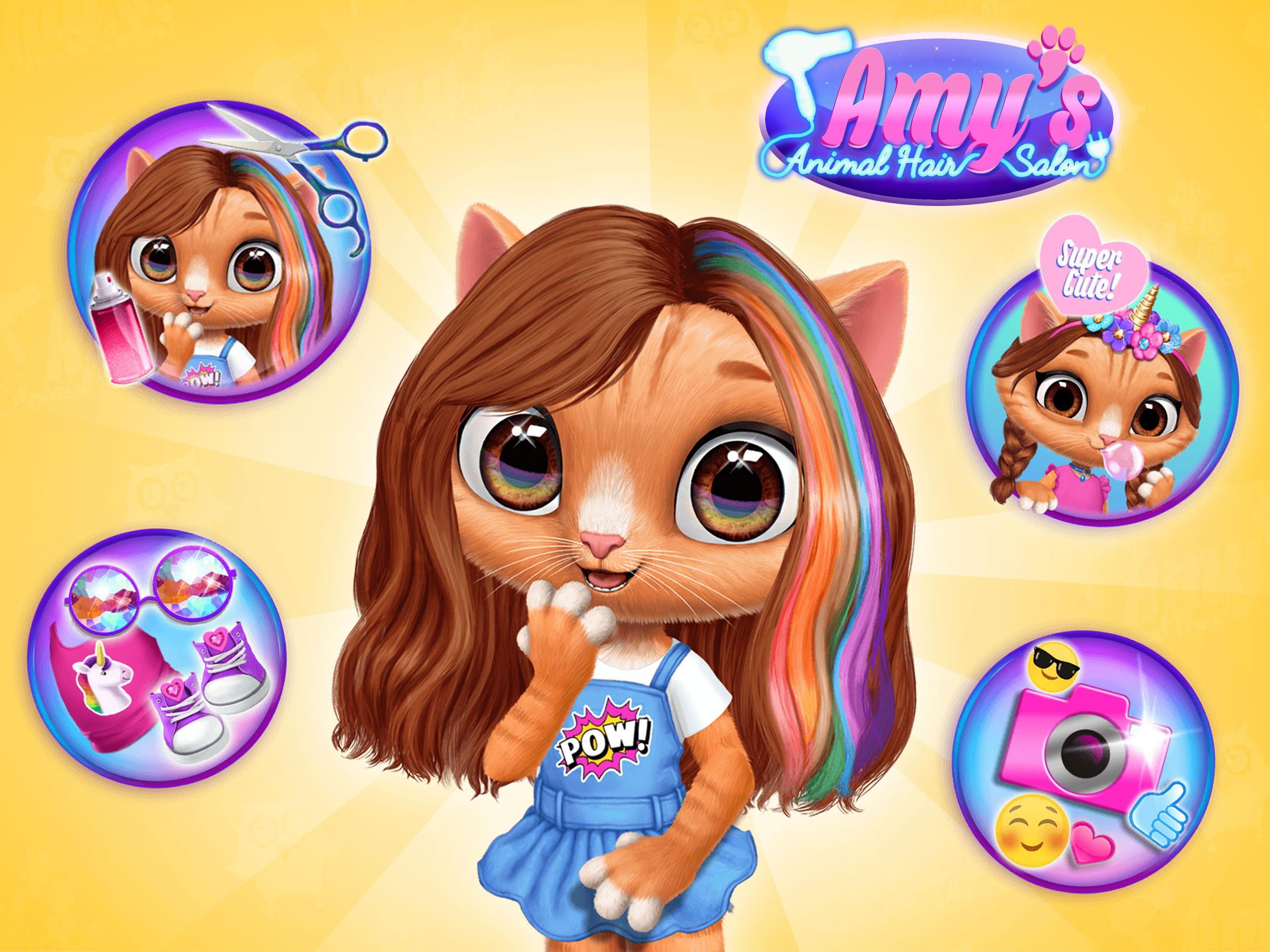 Amy's Animal Hair Salon - Cat Fashion & Hairstyles 4.0.50002 - APK Download