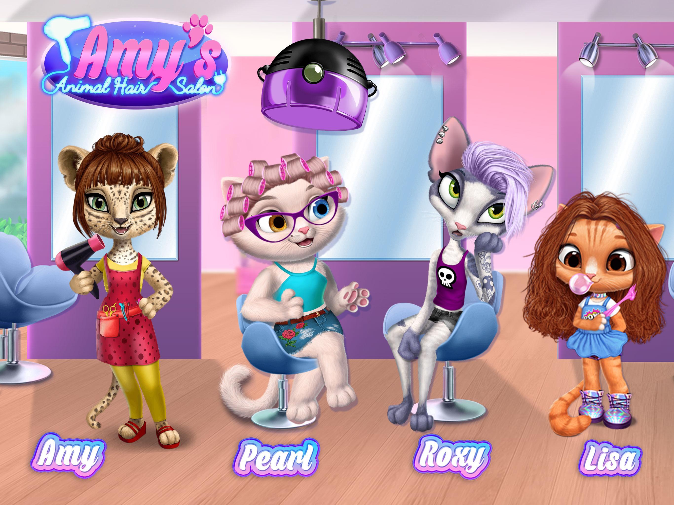 Amy's Animal Hair Salon - Cat Fashion & Hairstyles 4.0.50002 - APK Download