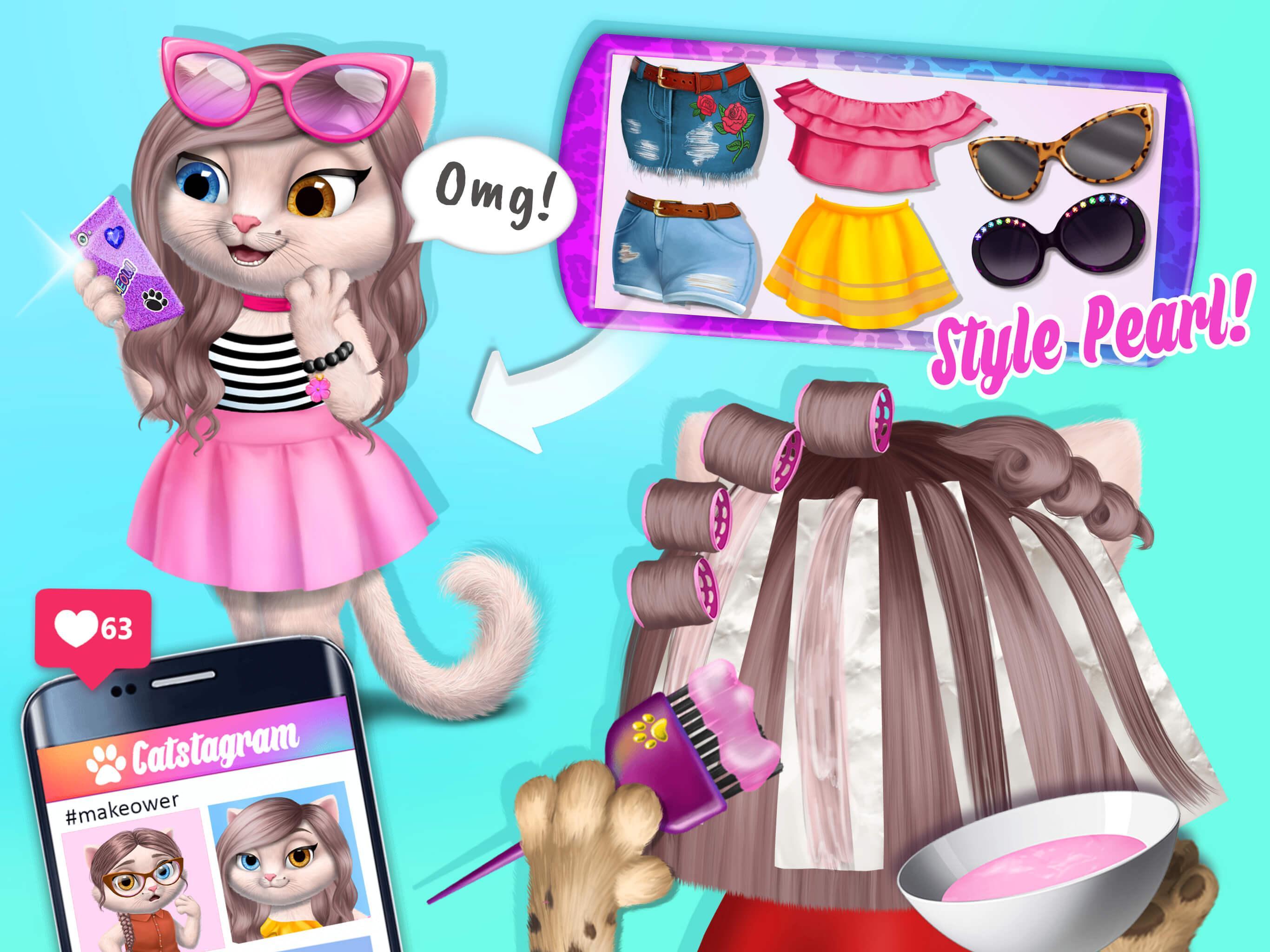 Amy's Animal Hair Salon - Cat Fashion & Hairstyles 4.0.50002 Screenshot 15