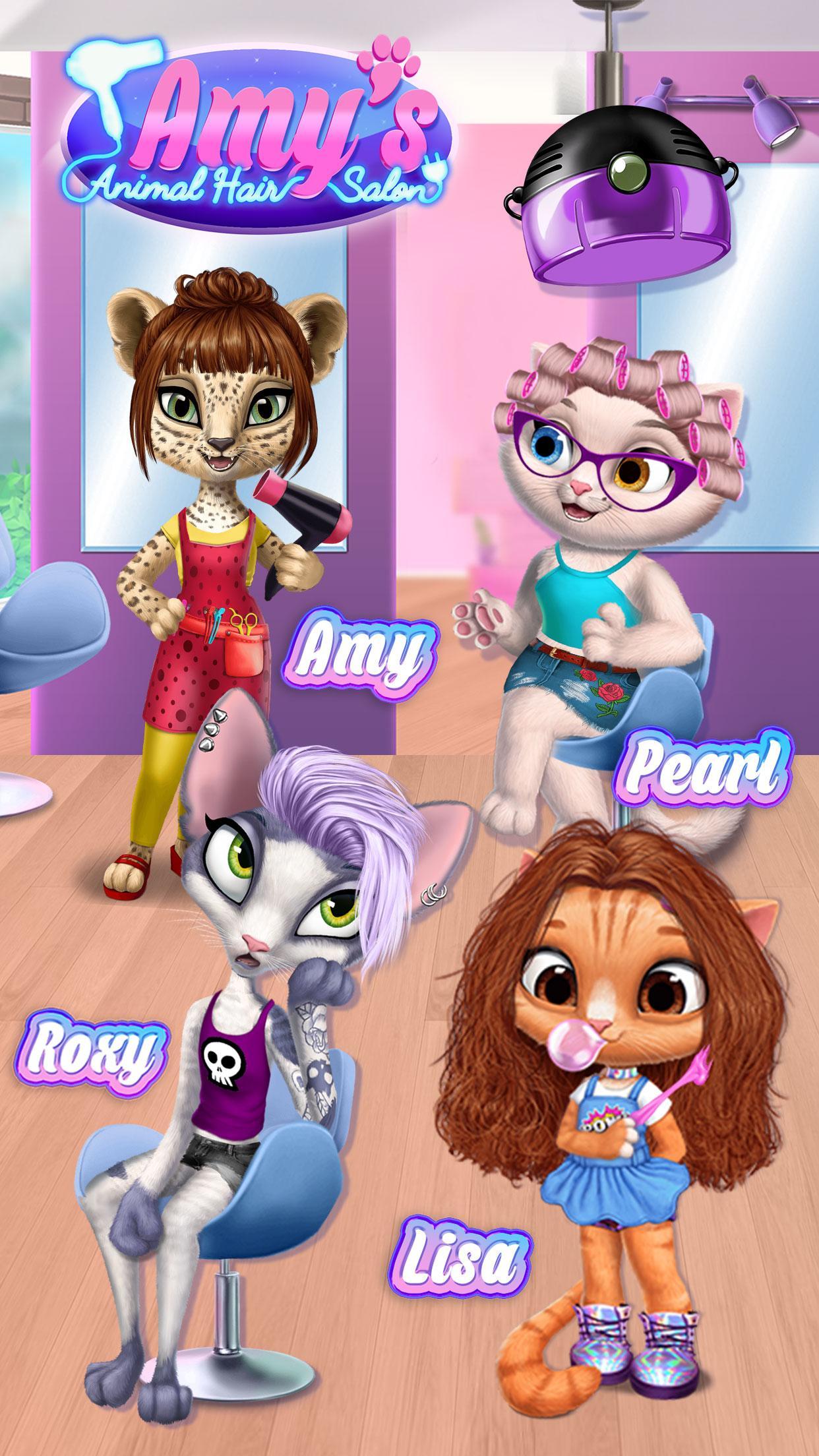 Amy's Animal Hair Salon - Cat Fashion & Hairstyles 4.0.50002 Screenshot 5