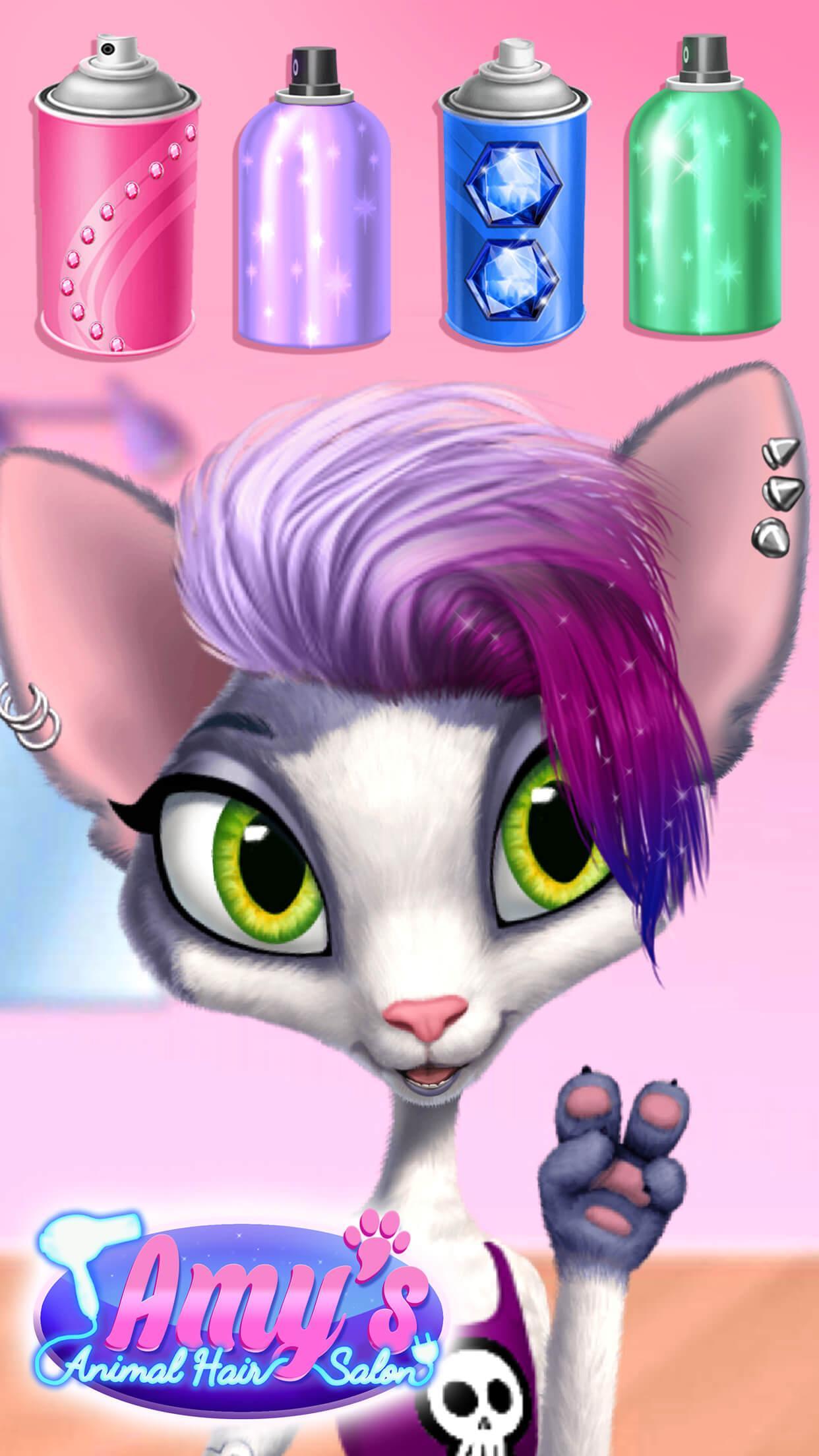 Amy's Animal Hair Salon - Cat Fashion & Hairstyles 4.0.50002 Screenshot 8