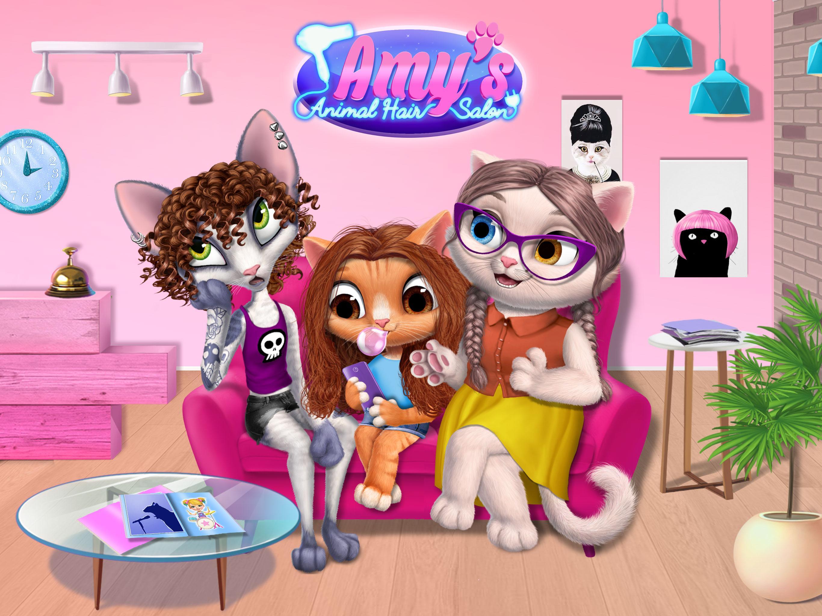 Amy's Animal Hair Salon - Cat Fashion & Hairstyles 4.0.50002 Screenshot 9