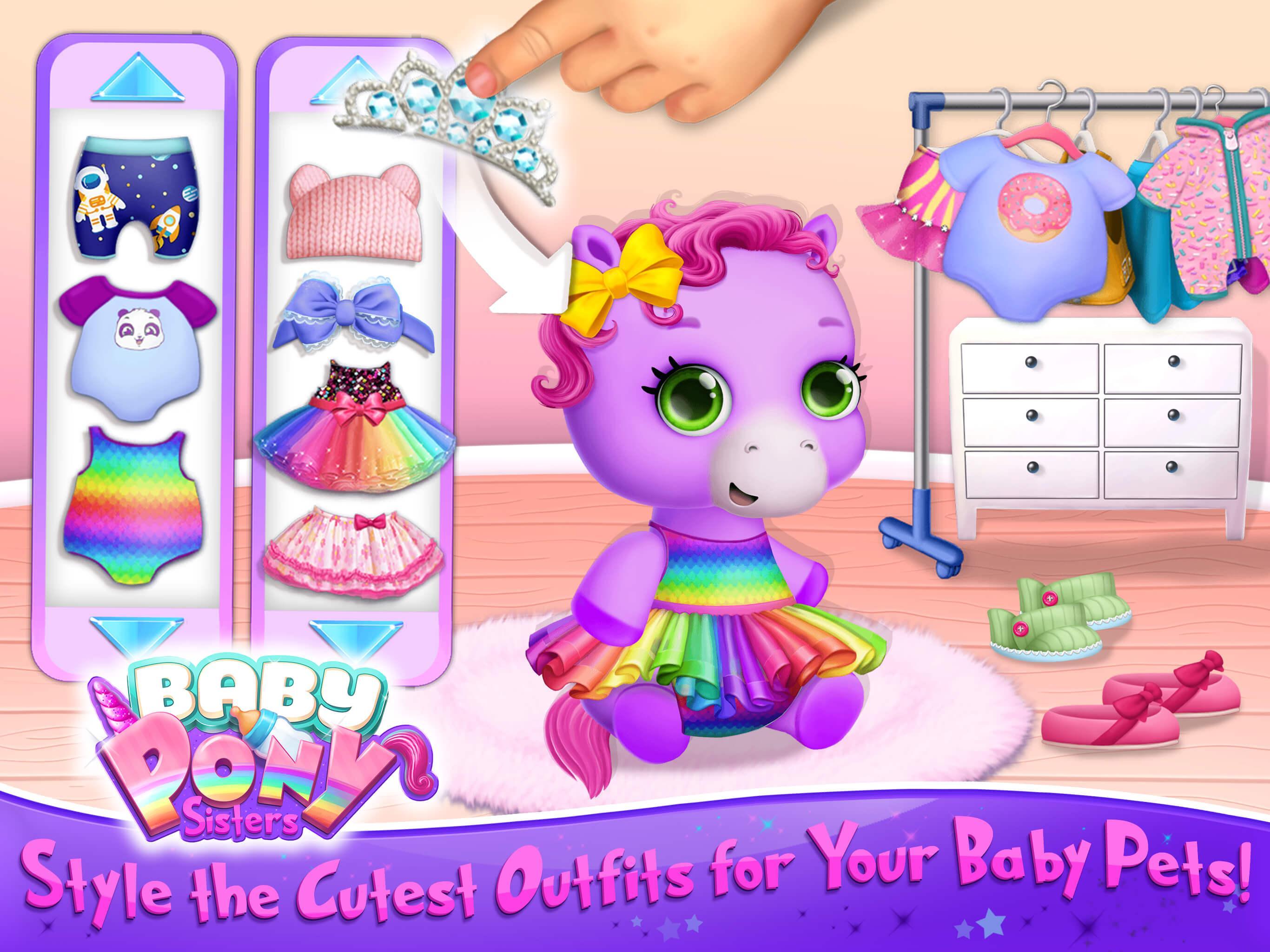Baby Pony Sisters Virtual Pet Care & Horse Nanny 5.0.14002 Screenshot 10