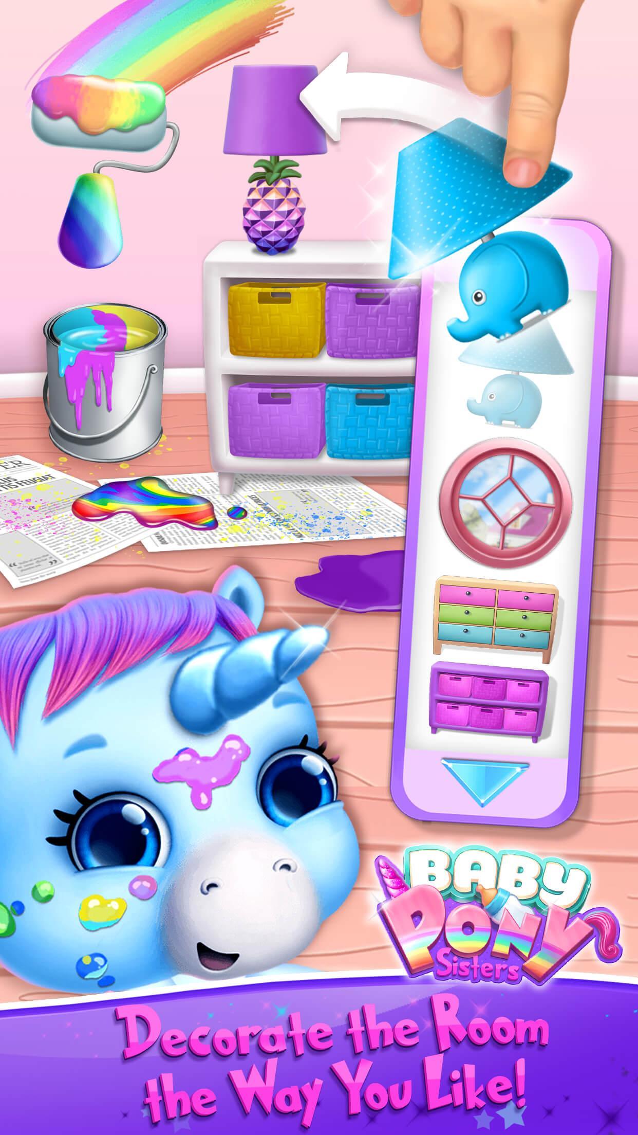 Baby Pony Sisters Virtual Pet Care & Horse Nanny 5.0.14002 Screenshot 7