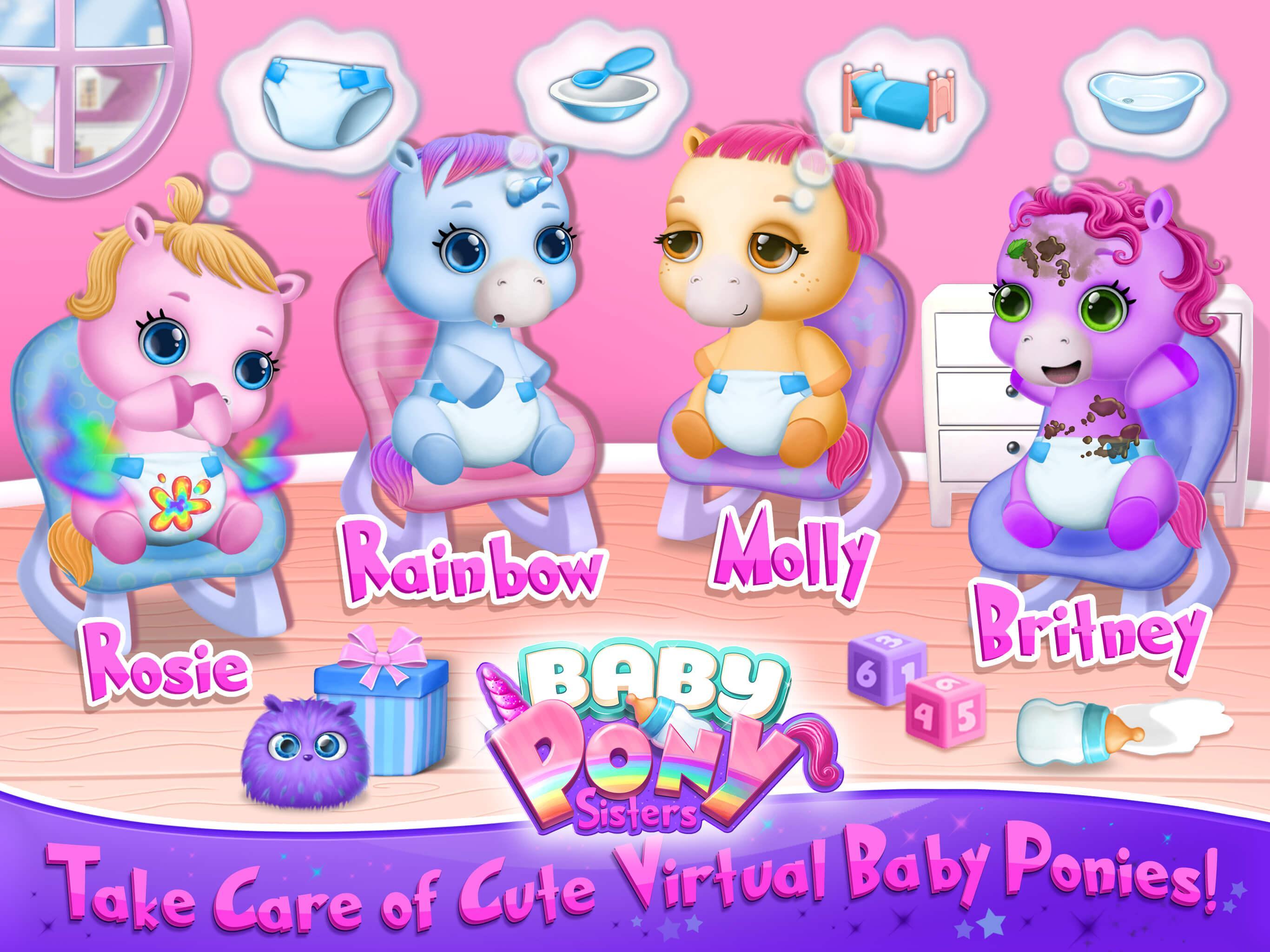 Baby Pony Sisters Virtual Pet Care & Horse Nanny 5.0.14002 Screenshot 8