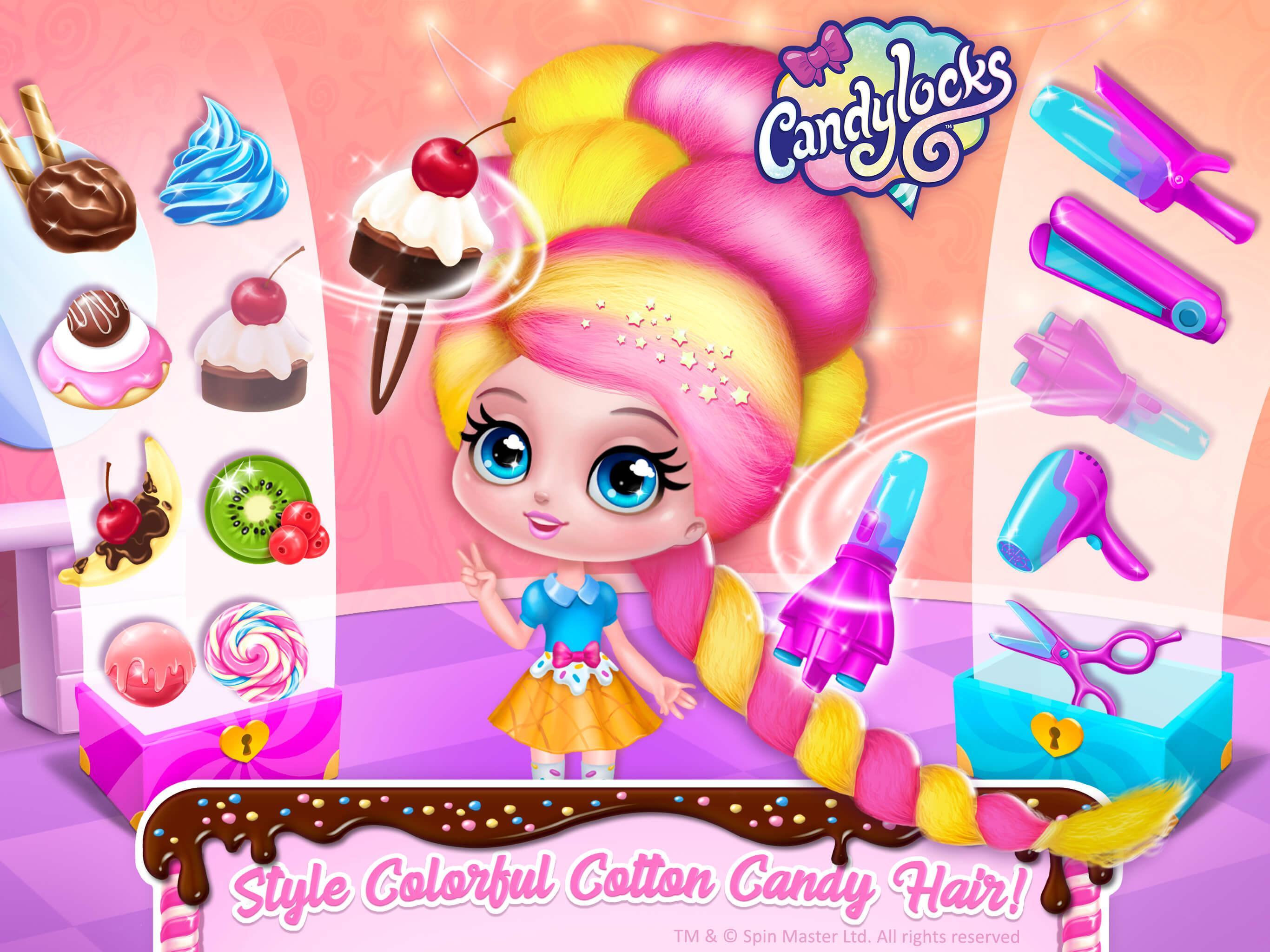 Candylocks Hair Salon Style Cotton Candy Hair 1.2.60 Screenshot 15