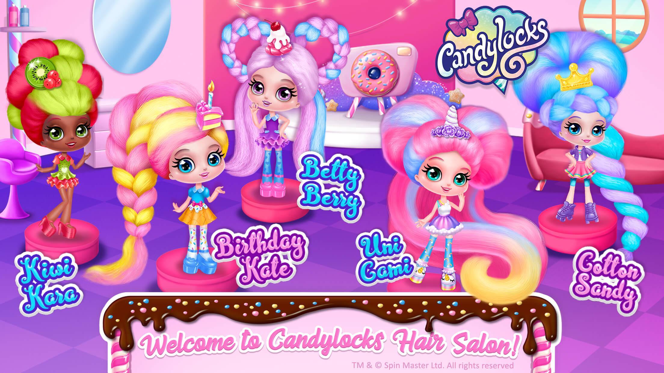 Candylocks Hair Salon Style Cotton Candy Hair 1.2.60 Screenshot 2