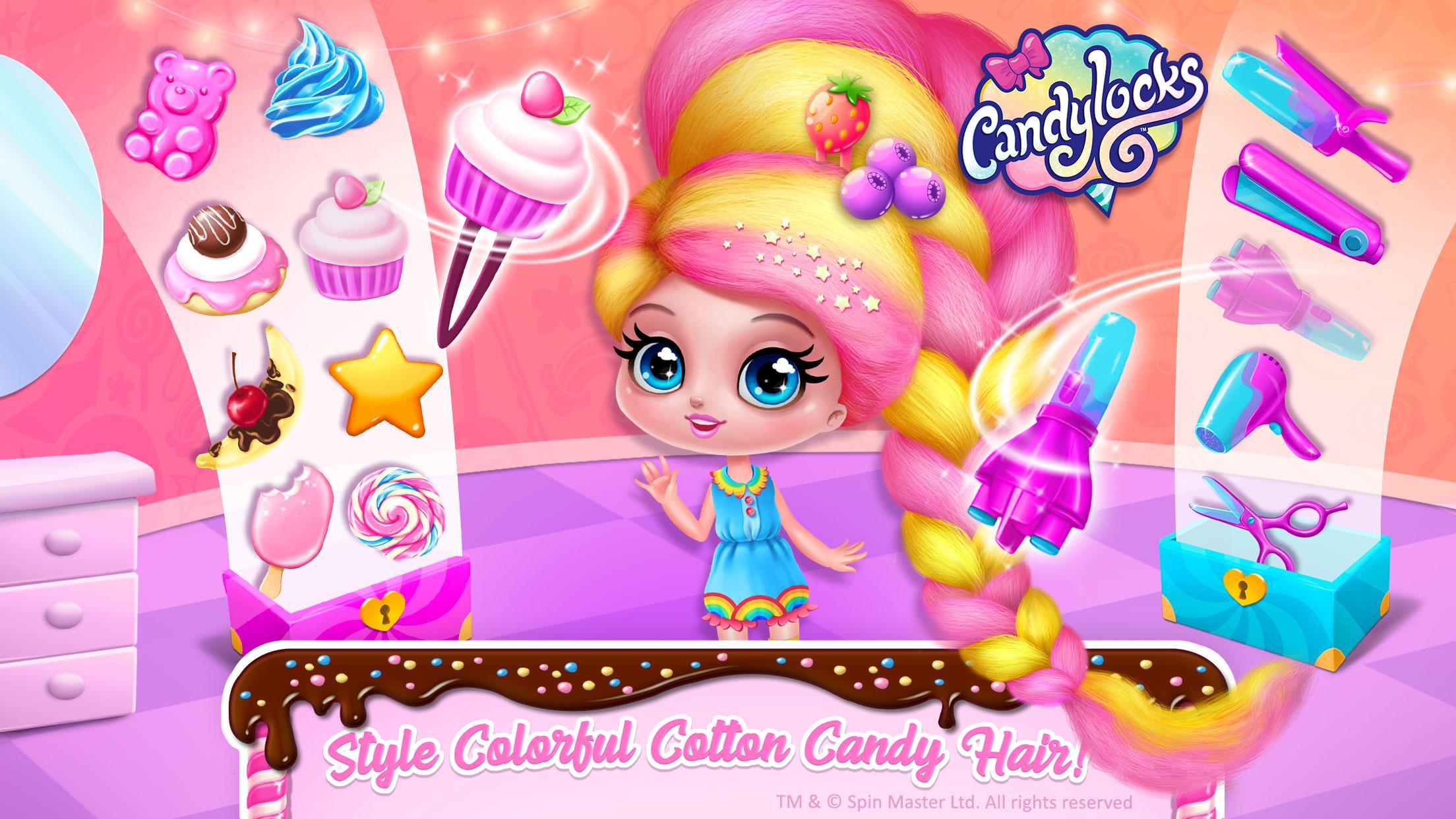Candylocks Hair Salon Style Cotton Candy Hair 1.2.60 Screenshot 6