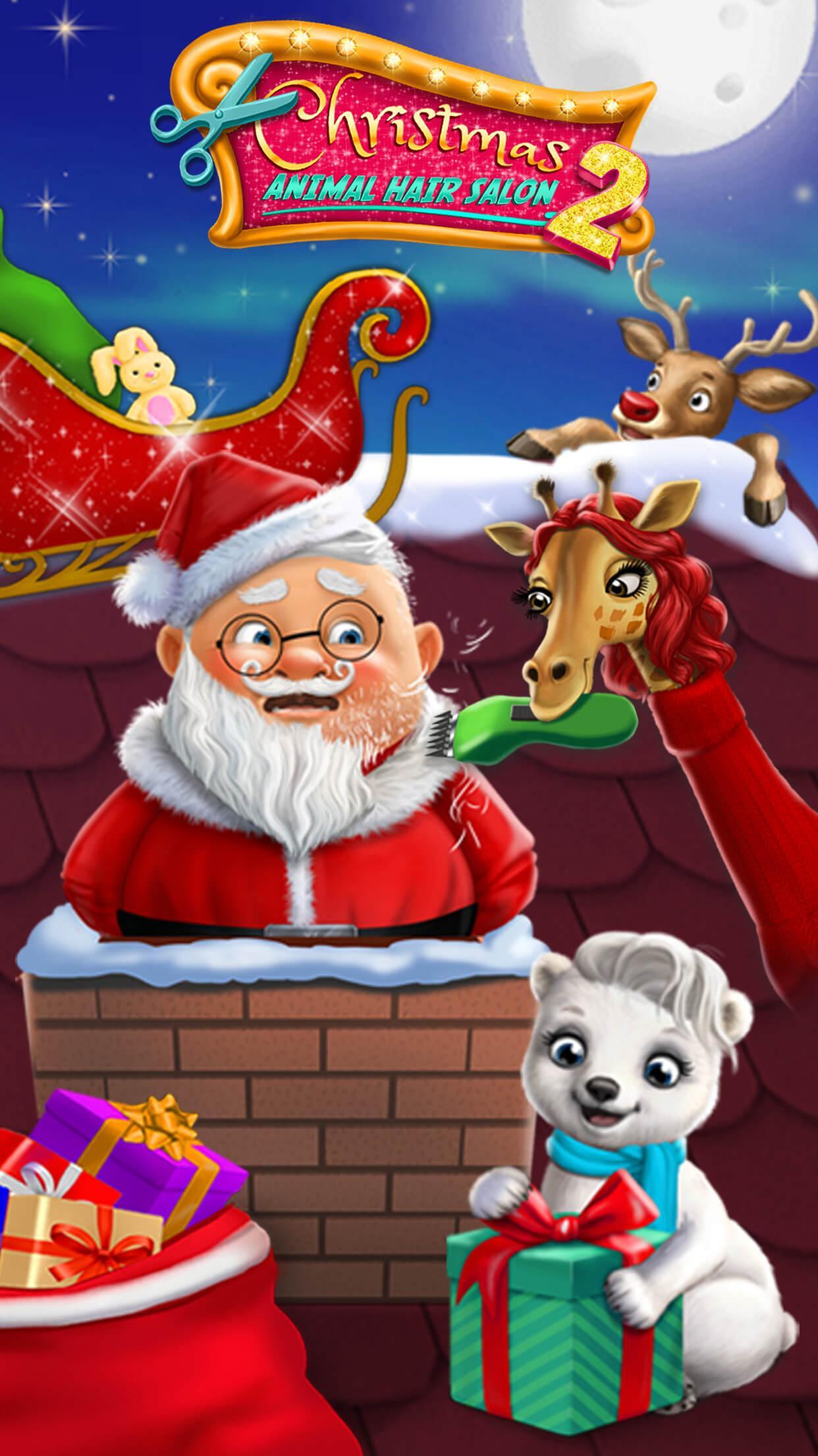 Christmas Animal Hair Salon 2 2.0.32 Screenshot 1