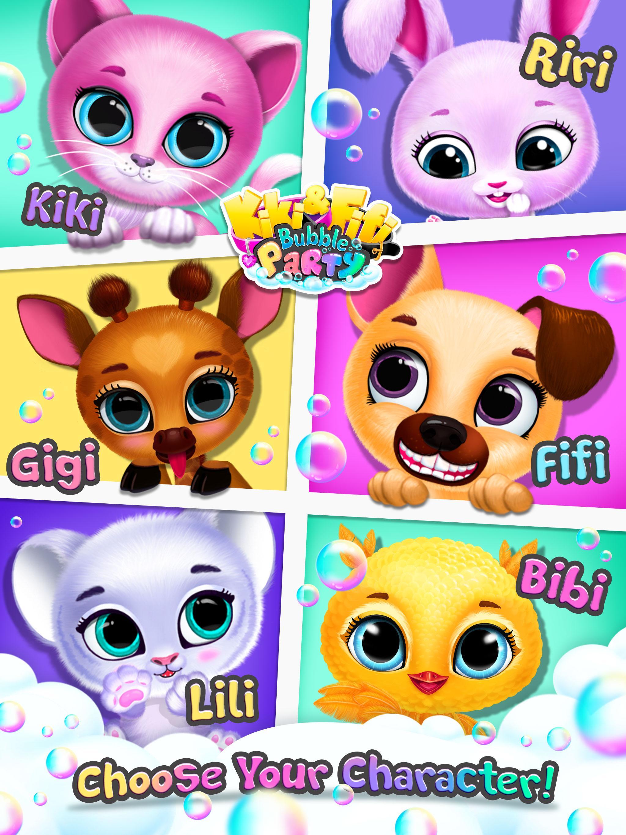 Kiki & Fifi Bubble Party - Fun with Virtual Pets 1.1.21 Screenshot 14