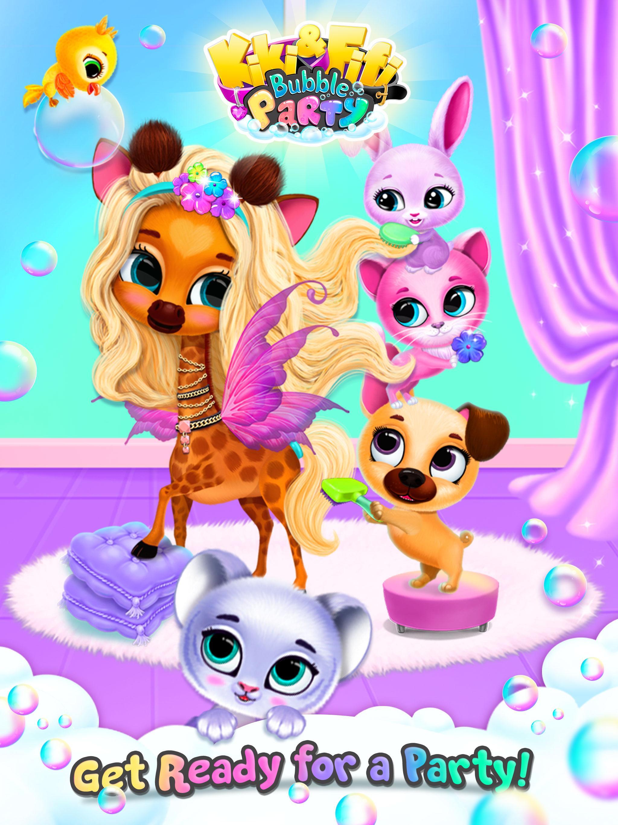 Kiki & Fifi Bubble Party - Fun with Virtual Pets 1.1.21 Screenshot 16