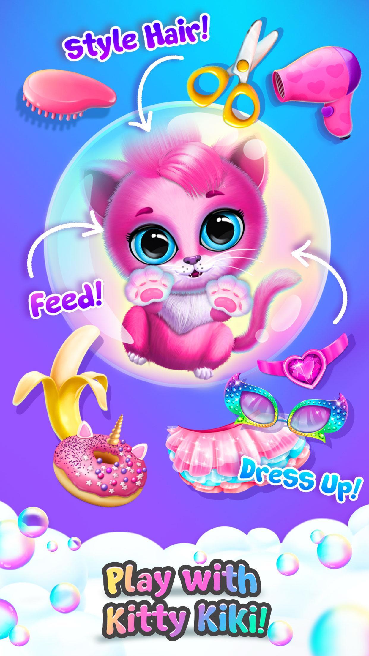 Kiki & Fifi Bubble Party - Fun with Virtual Pets 1.1.21 Screenshot 5