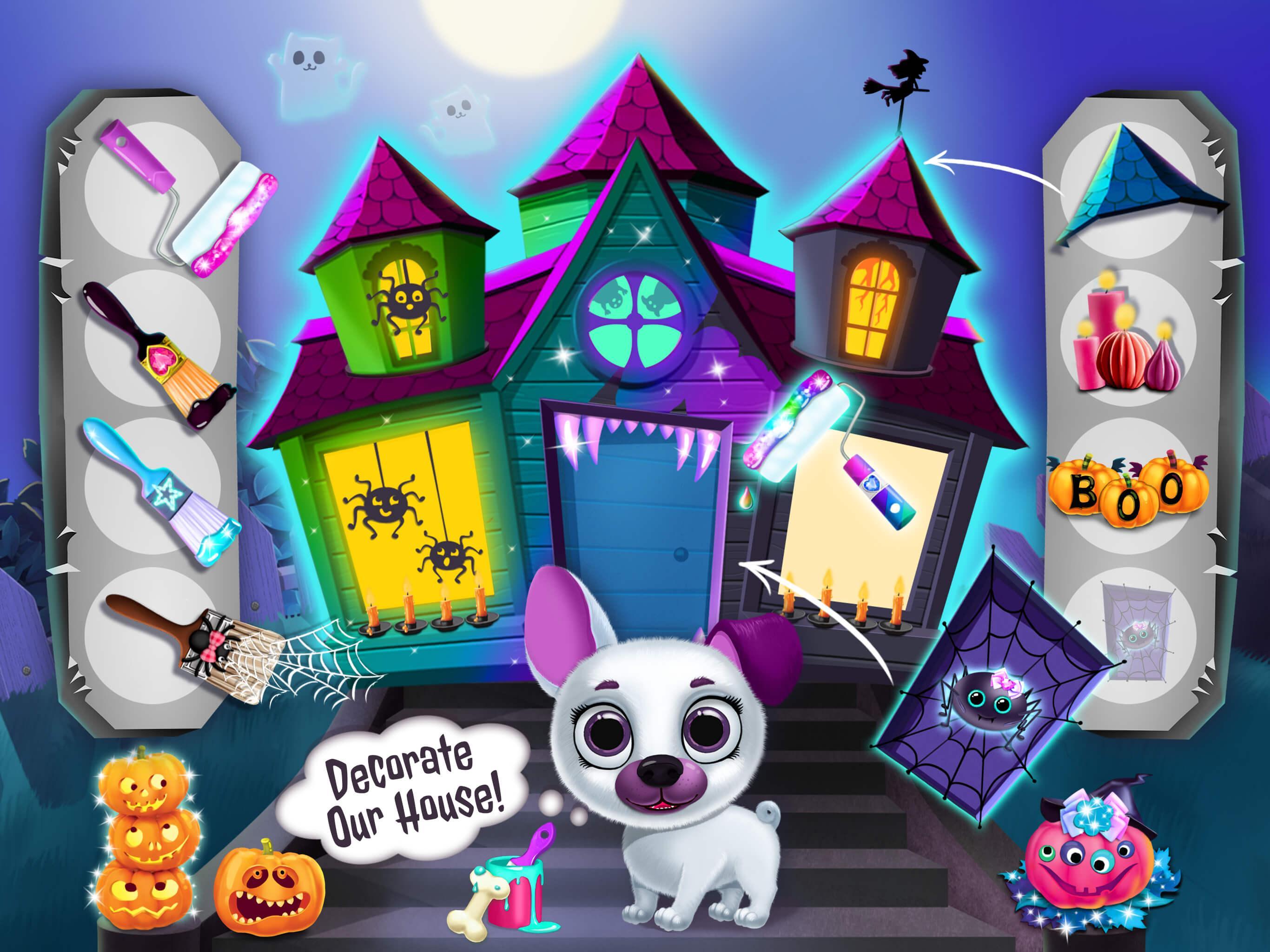 Kiki & Fifi Halloween Salon - Scary Pet Makeover 3.0.26 Screenshot 10
