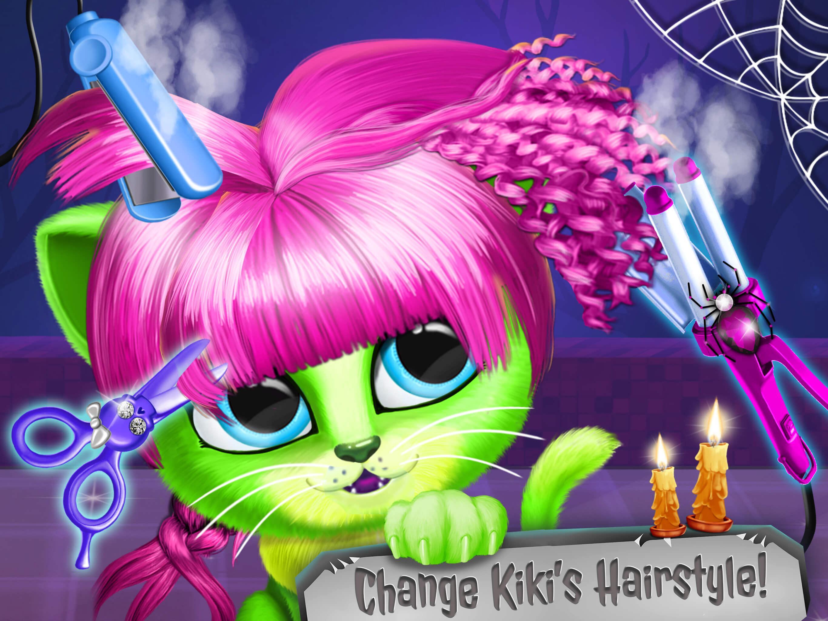 Kiki & Fifi Halloween Salon - Scary Pet Makeover 3.0.26 Screenshot 16