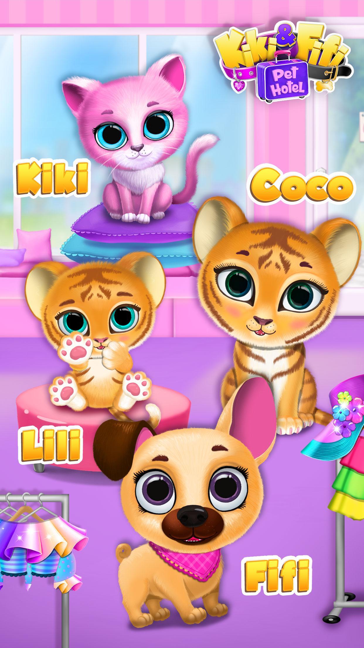 Kiki & Fifi Pet Hotel – My Virtual Animal House 2.0.34 Screenshot 2