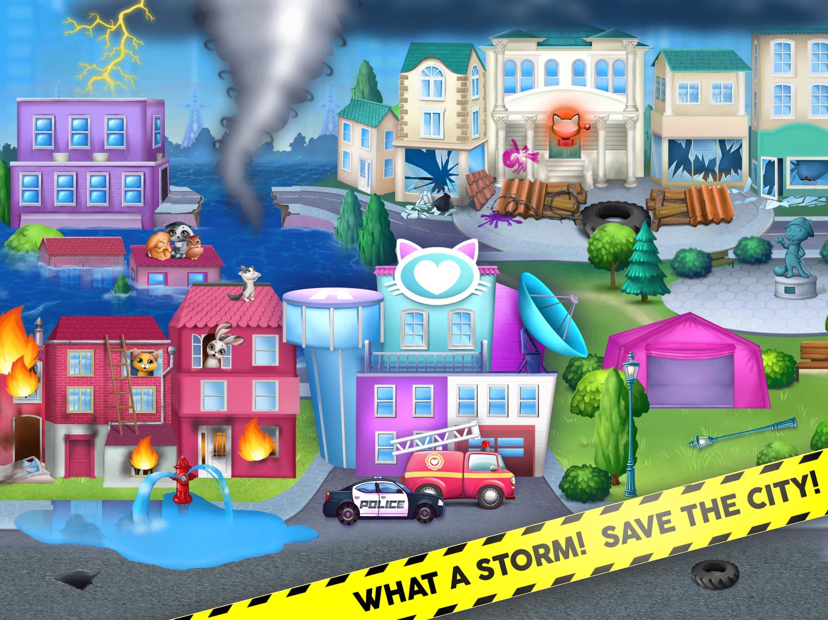 Kitty Meow Meow City Heroes Cats to the Rescue 2.0.56 Screenshot 10