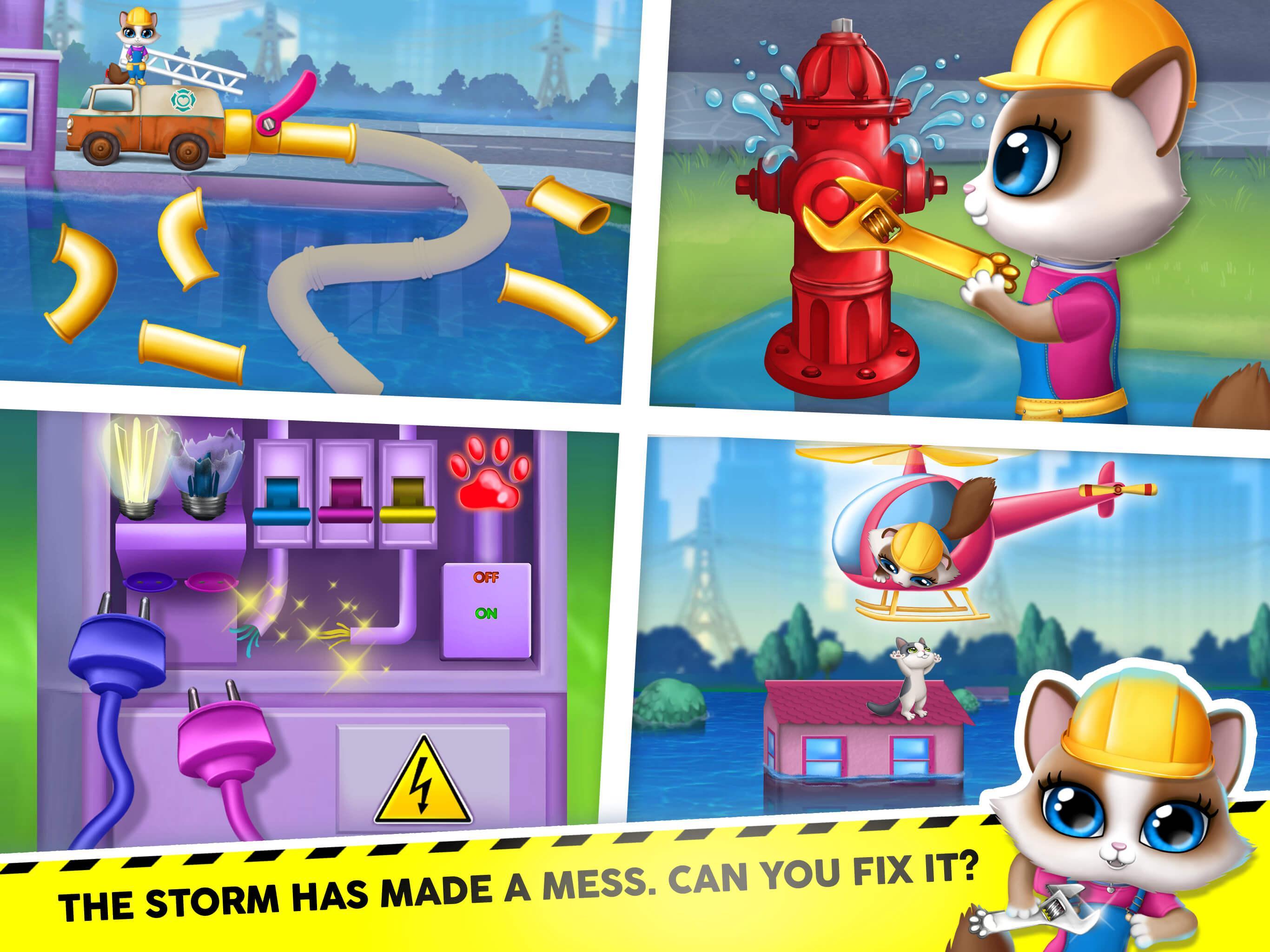 Kitty Meow Meow City Heroes Cats to the Rescue 2.0.56 Screenshot 13