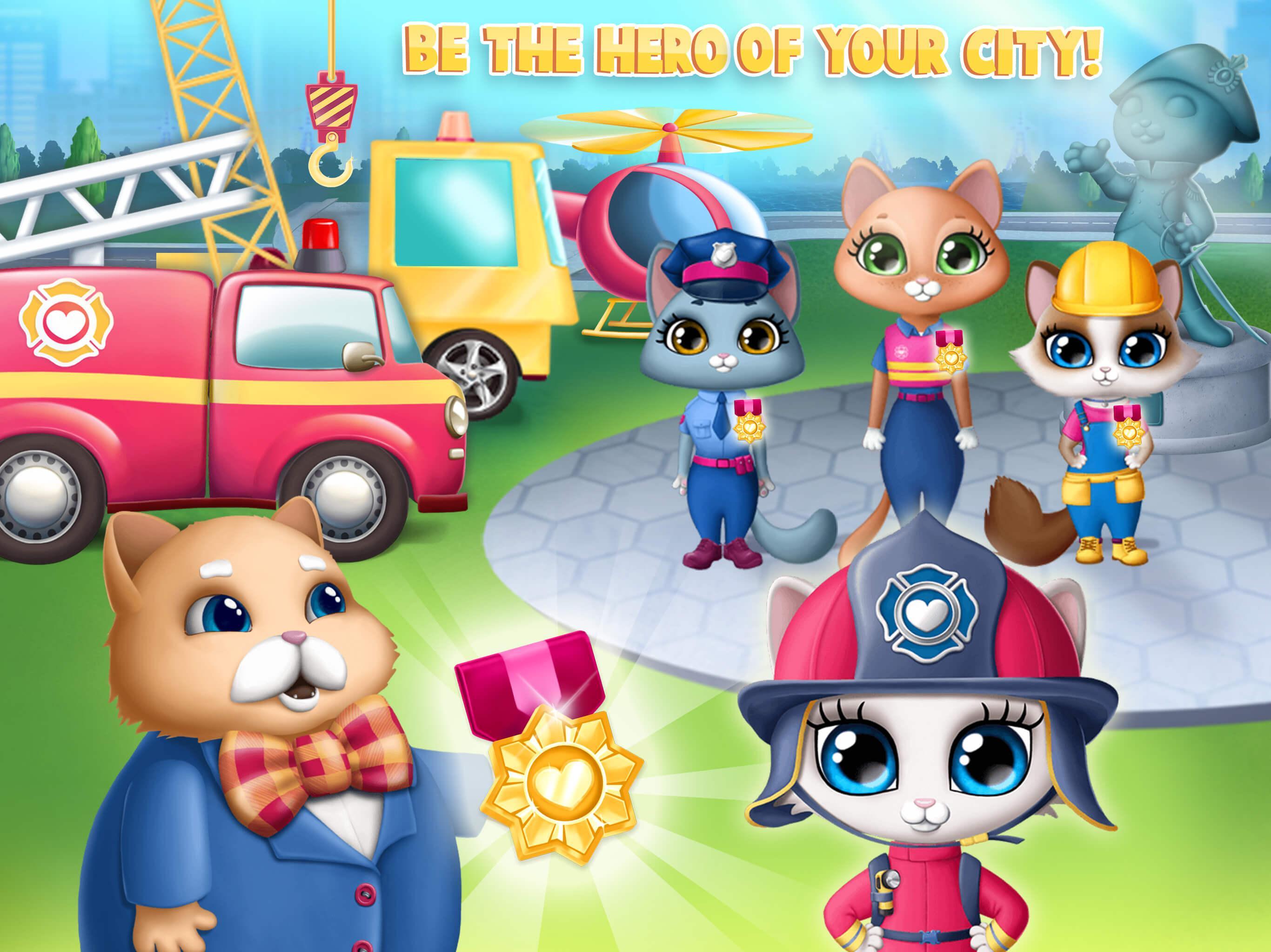 Kitty Meow Meow City Heroes Cats to the Rescue 2.0.56 Screenshot 16