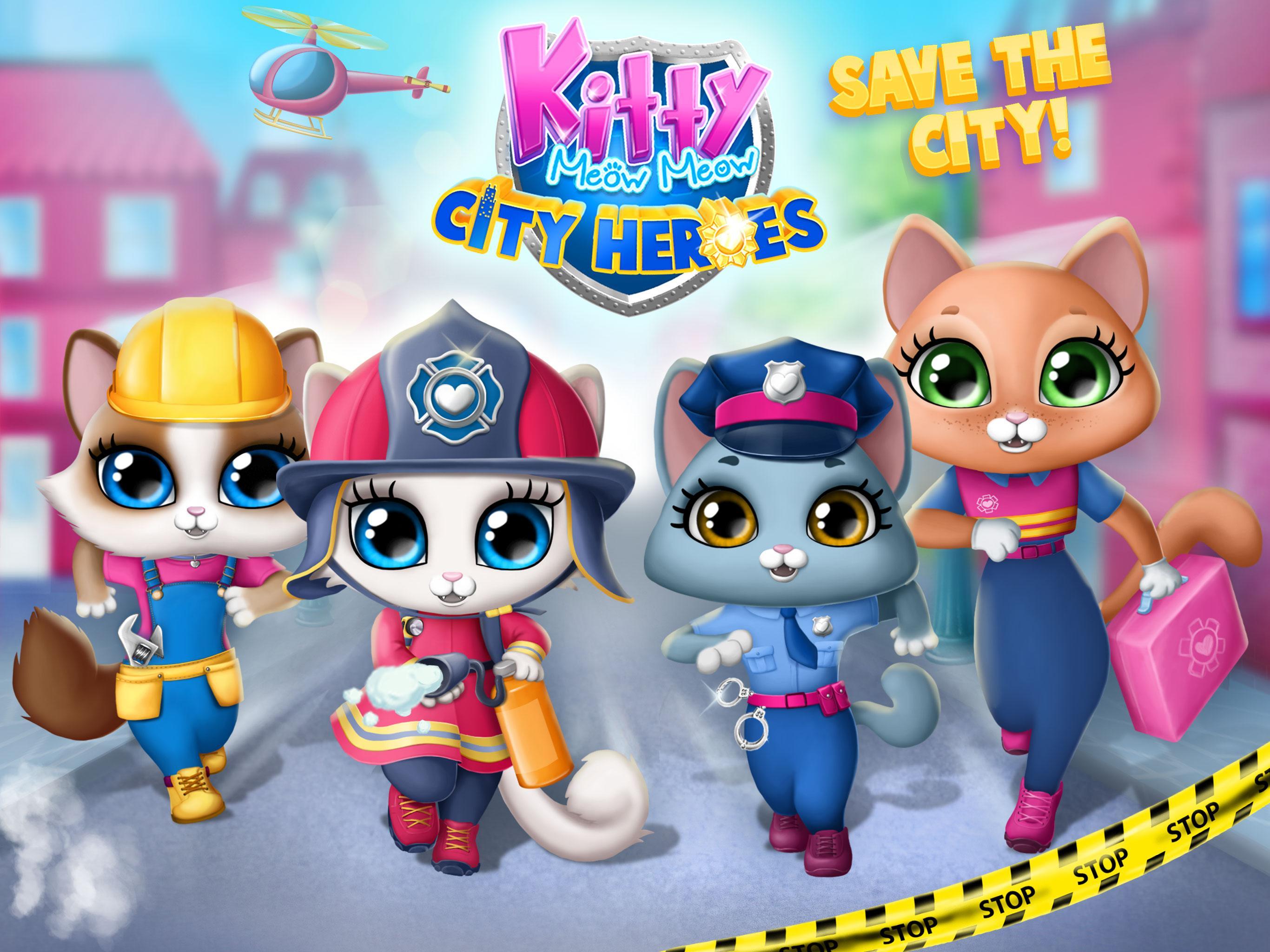 Kitty Meow Meow City Heroes Cats to the Rescue 2.0.56 Screenshot 17