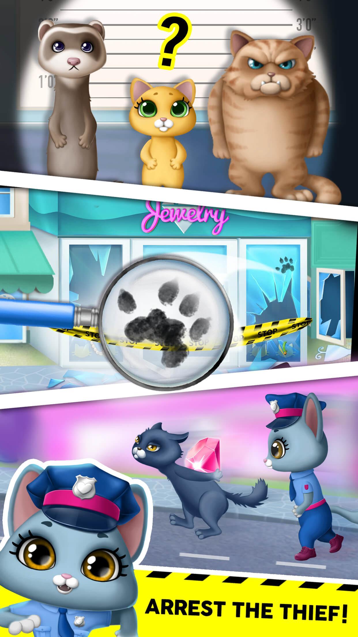 Kitty Meow Meow City Heroes Cats to the Rescue 2.0.56 Screenshot 4