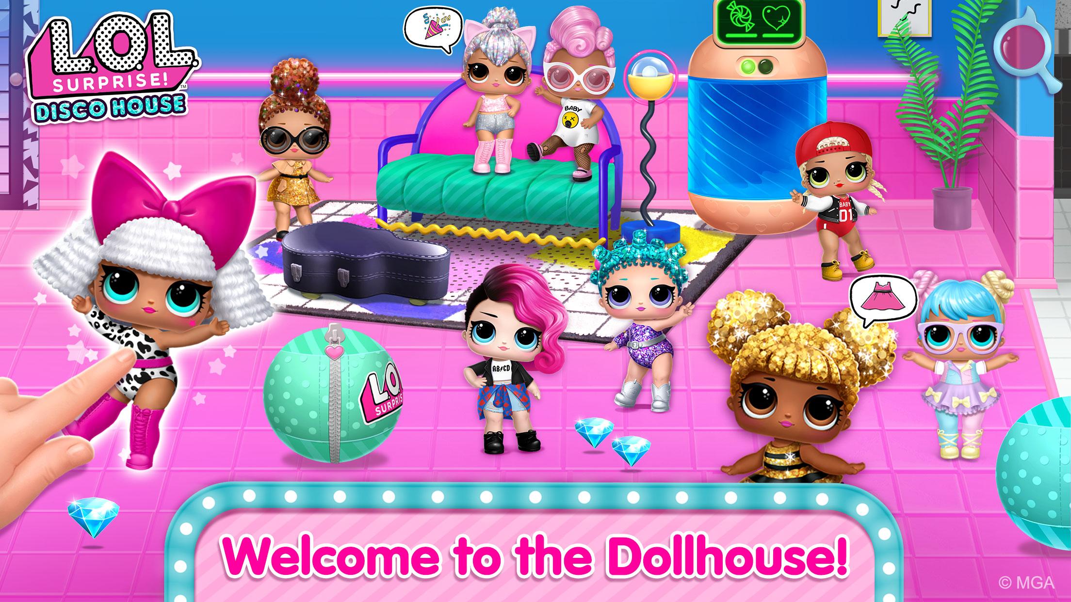 L.O.L. Surprise! Disco House – Collect Cute Dolls 1.0.10 Screenshot 1