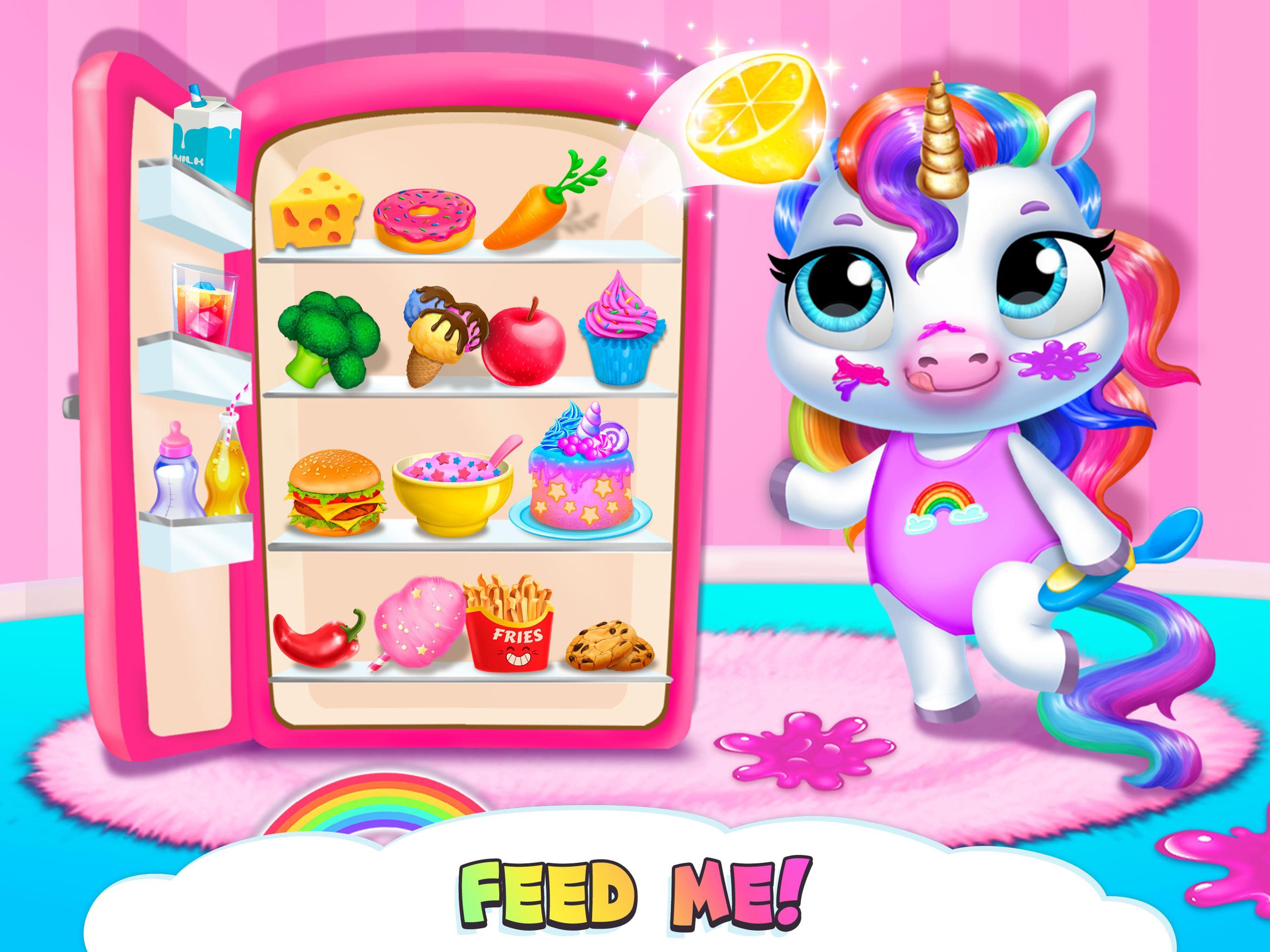 My Baby Unicorn Virtual Pony Pet Care & Dress Up 9.0.24 Screenshot 11