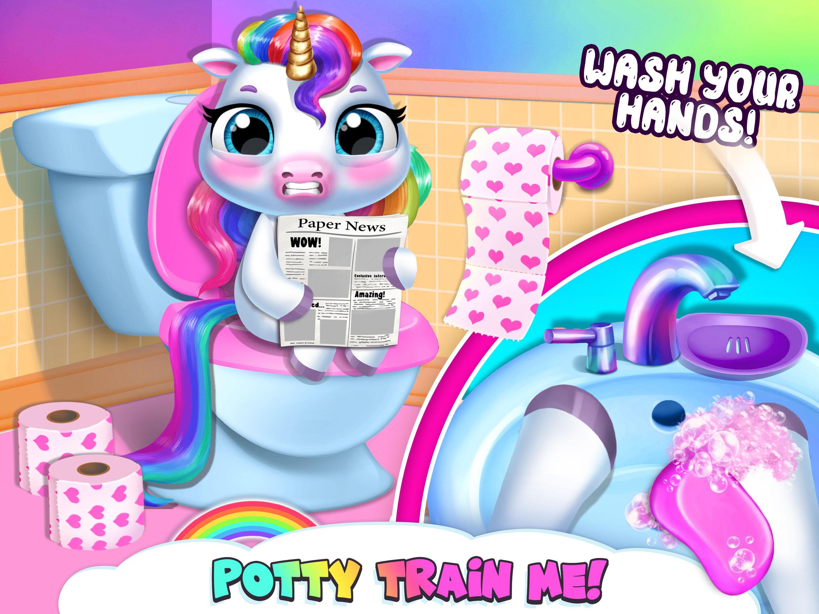 My Baby Unicorn Virtual Pony Pet Care & Dress Up 9.0.24 Screenshot 12