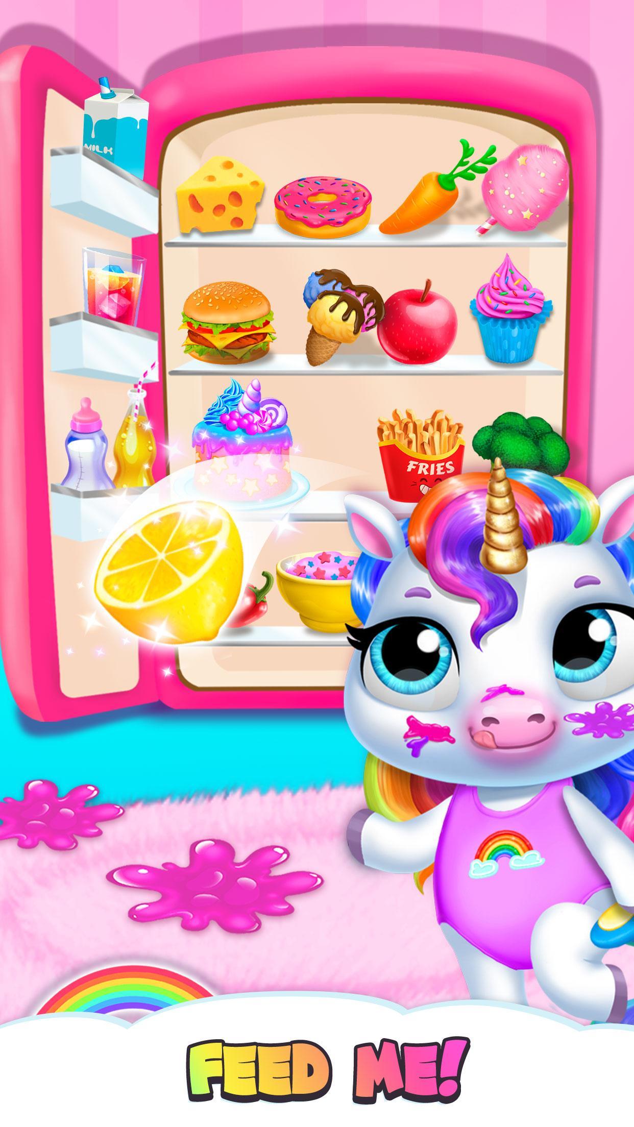 My Baby Unicorn Virtual Pony Pet Care & Dress Up 9.0.24 Screenshot 3