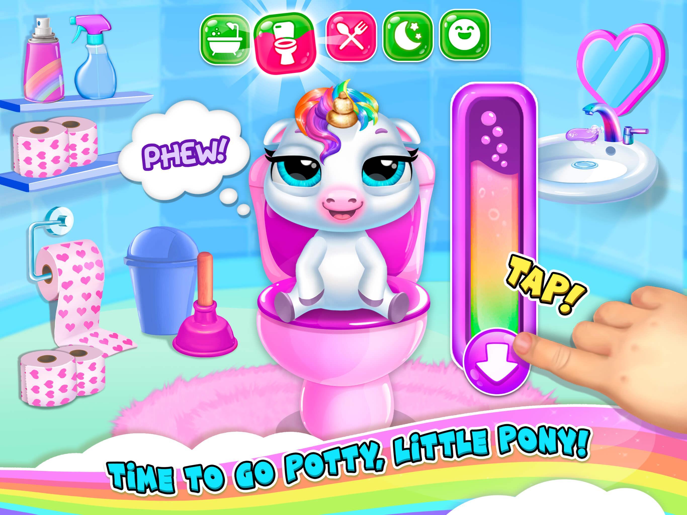 My Baby Unicorn 2 - New Virtual Pony Pet 1.0.49 Screenshot 10