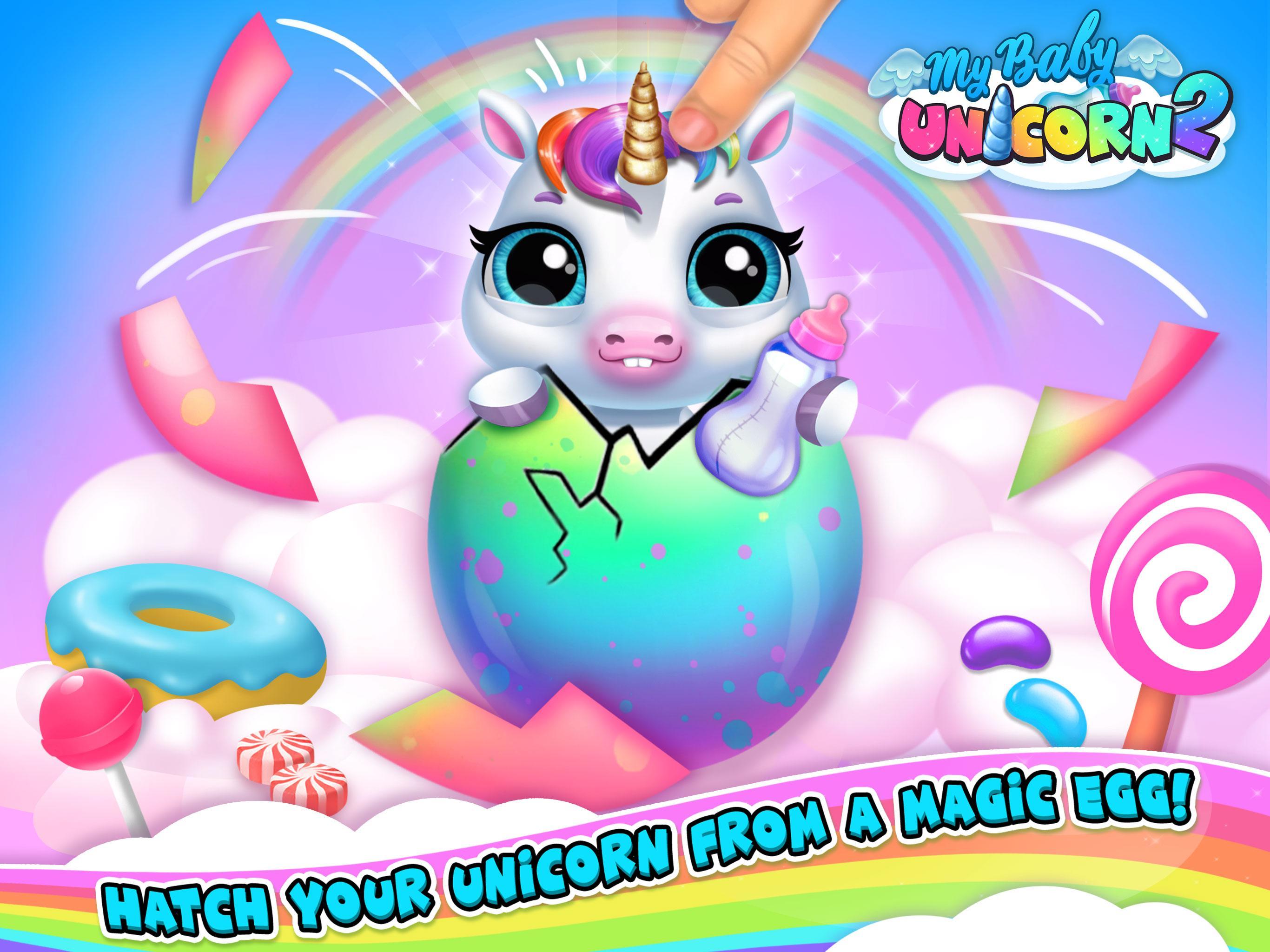 My Baby Unicorn 2 - New Virtual Pony Pet 1.0.49 Screenshot 13