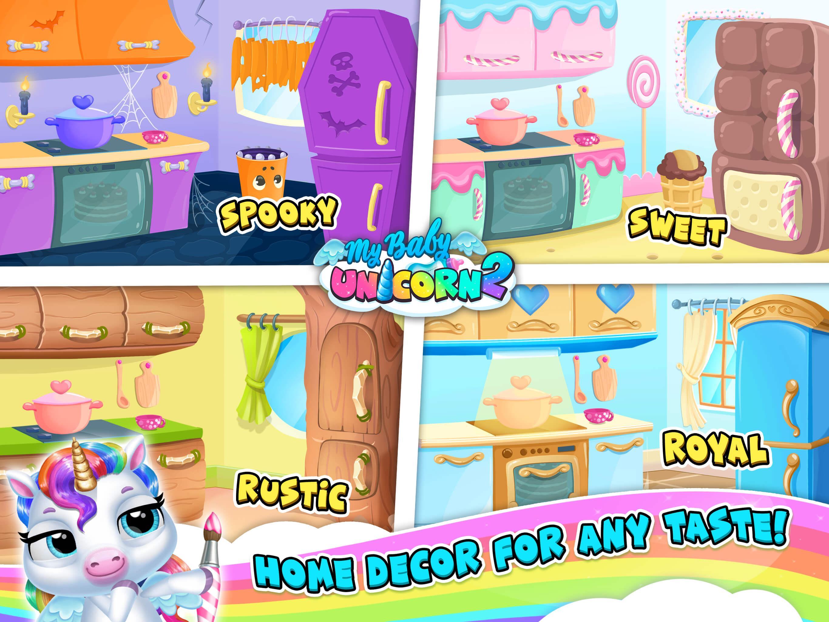 My Baby Unicorn 2 - New Virtual Pony Pet 1.0.49 Screenshot 16