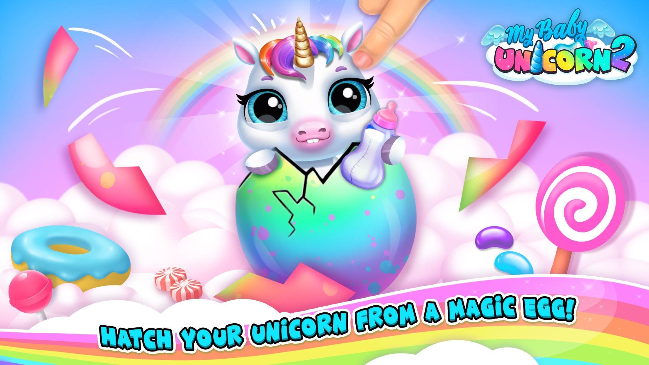 My Baby Unicorn 2 - New Virtual Pony Pet 1.0.49 Screenshot 5