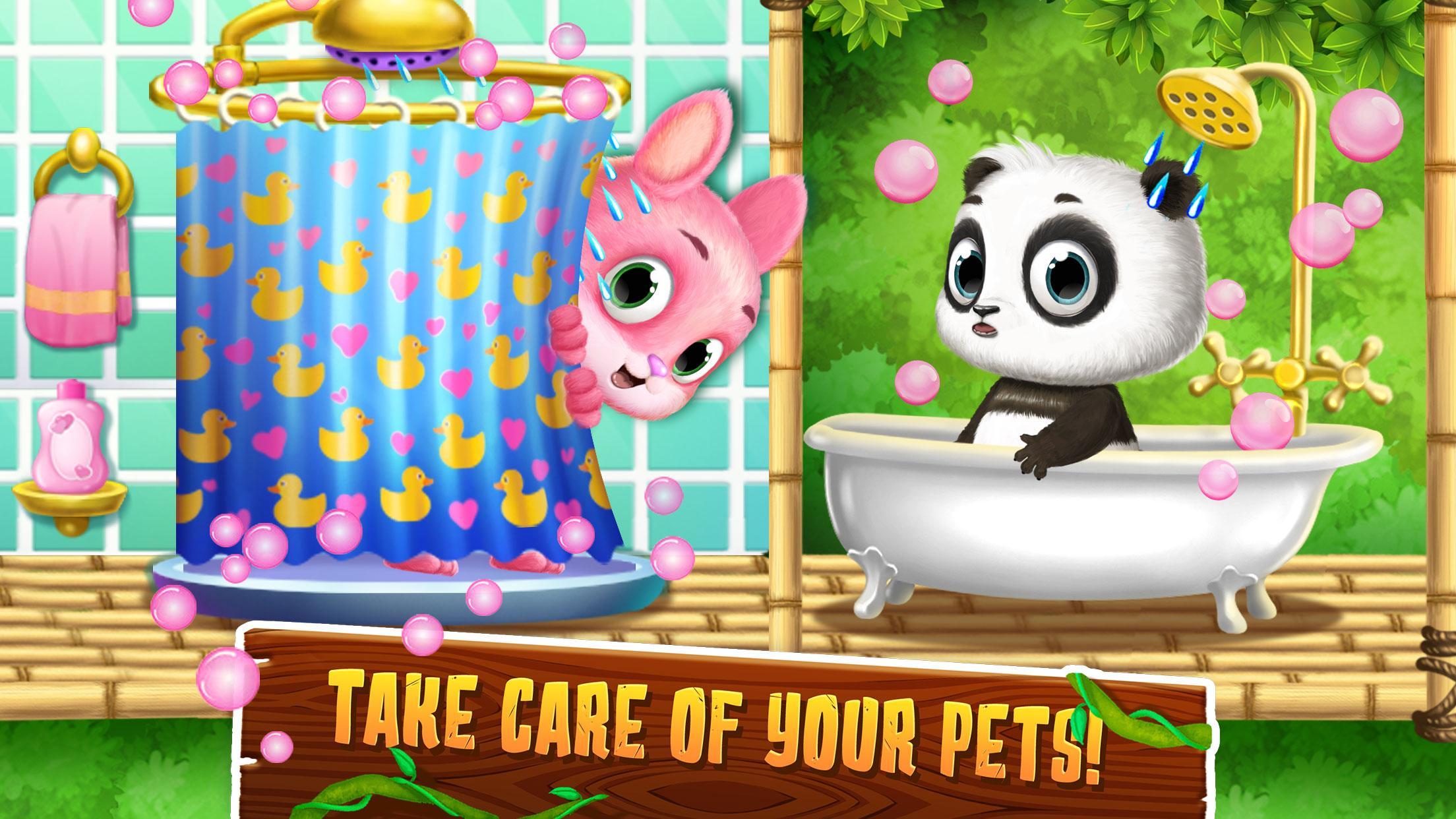 Panda Lu Treehouse - Build & Play with Tiny Pets 1.0.454 Screenshot 1